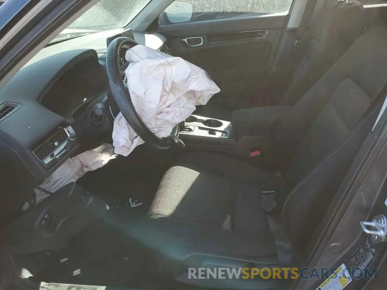 7 Photograph of a damaged car JHMFE1F78NX006969 HONDA CIVIC 2022