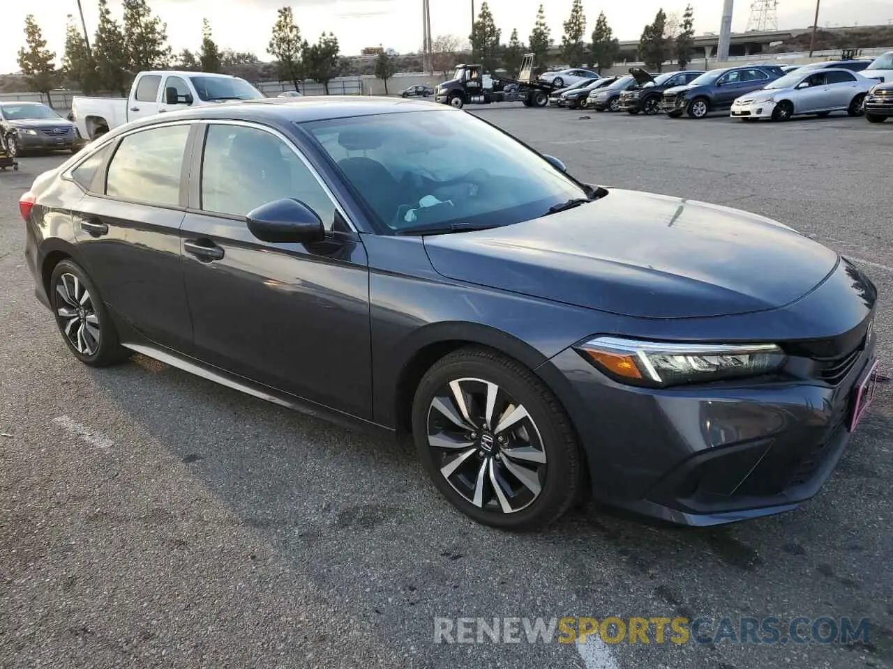 4 Photograph of a damaged car JHMFE1F79NX000386 HONDA CIVIC 2022