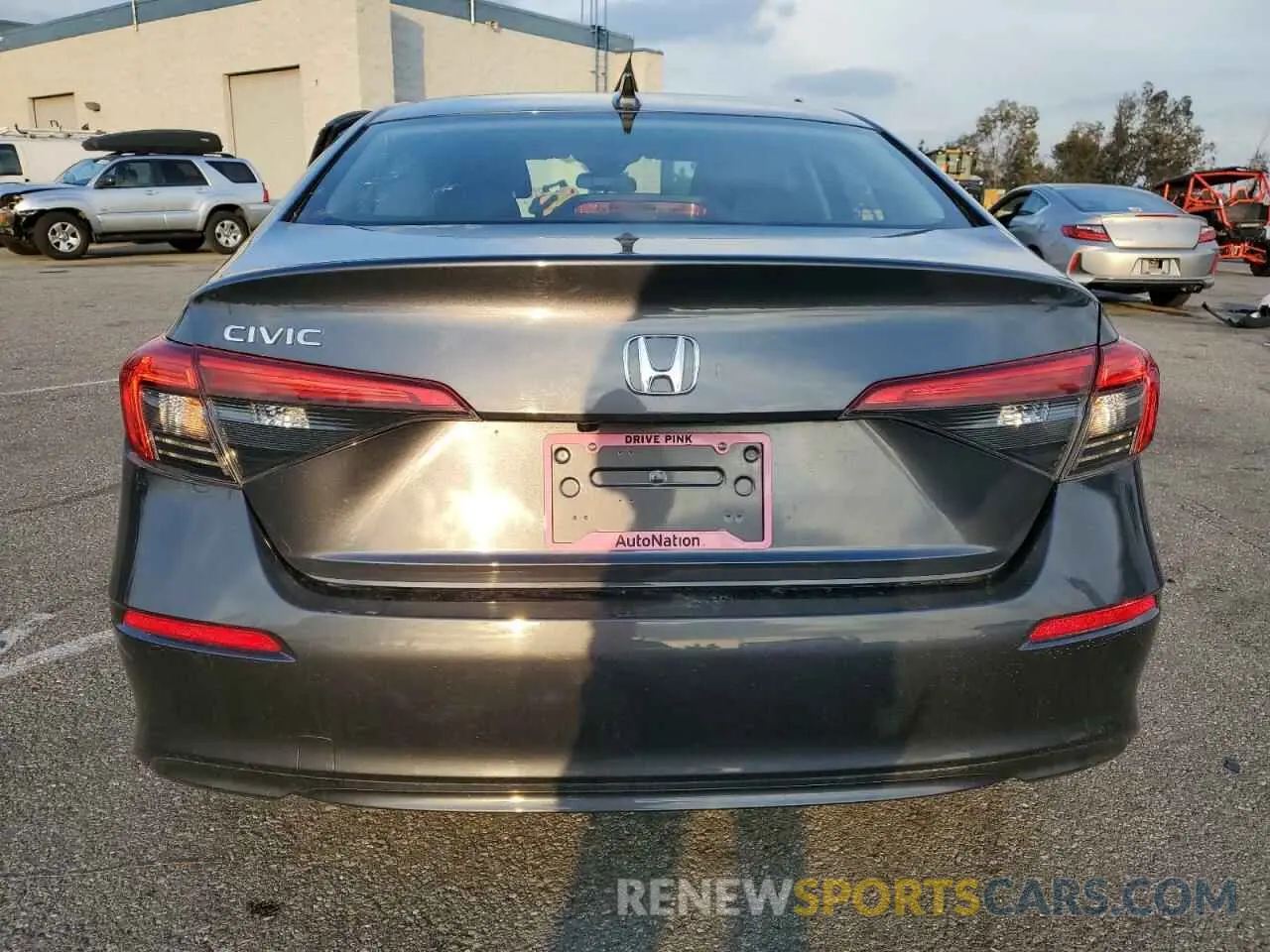 6 Photograph of a damaged car JHMFE1F79NX000386 HONDA CIVIC 2022