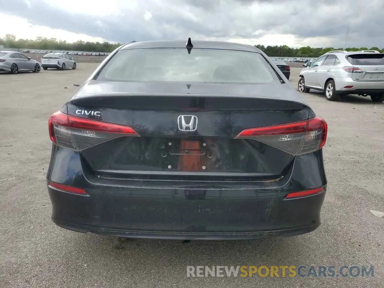 6 Photograph of a damaged car JHMFE1F79NX002848 HONDA CIVIC 2022