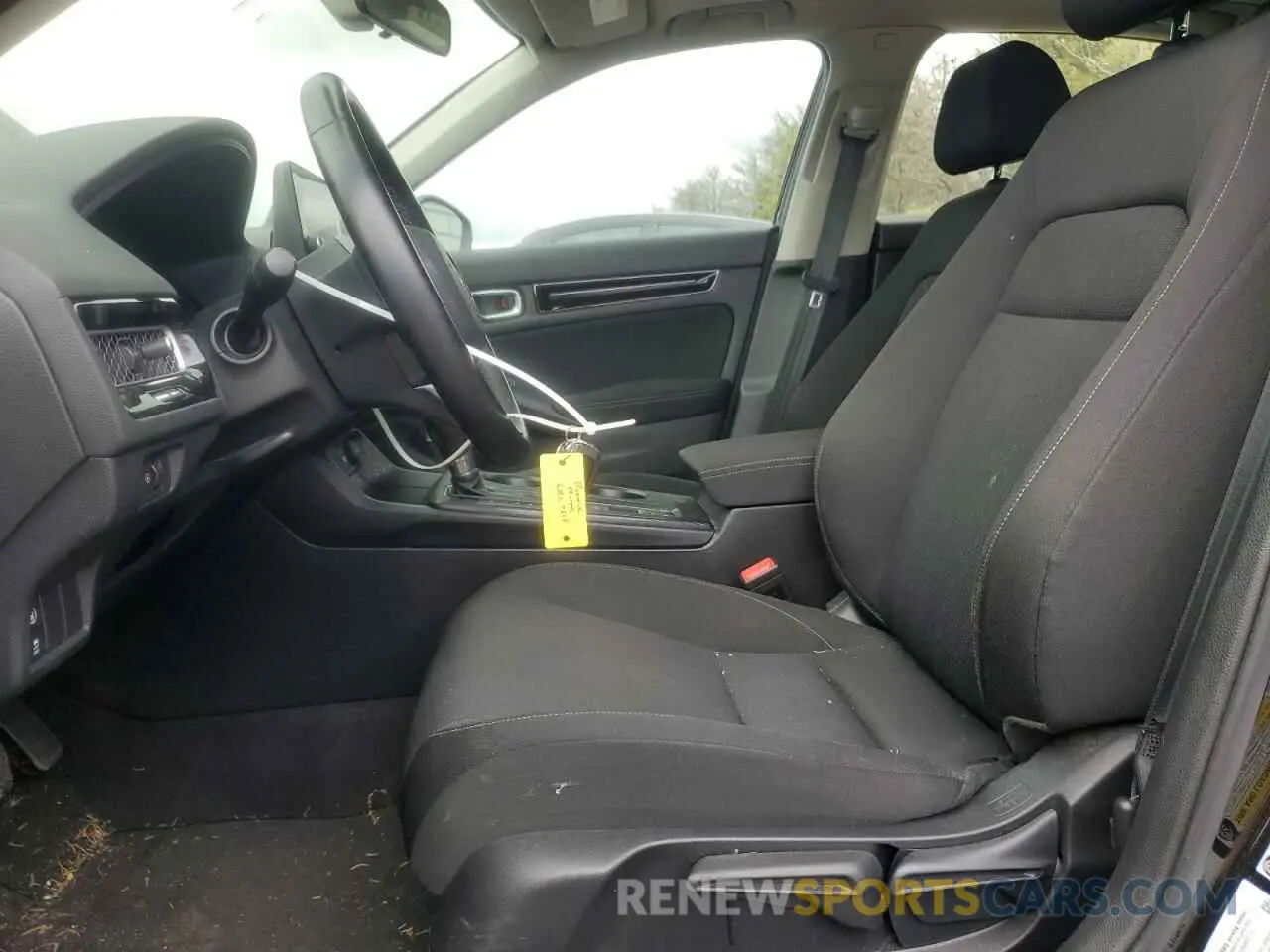 7 Photograph of a damaged car JHMFE1F79NX002848 HONDA CIVIC 2022