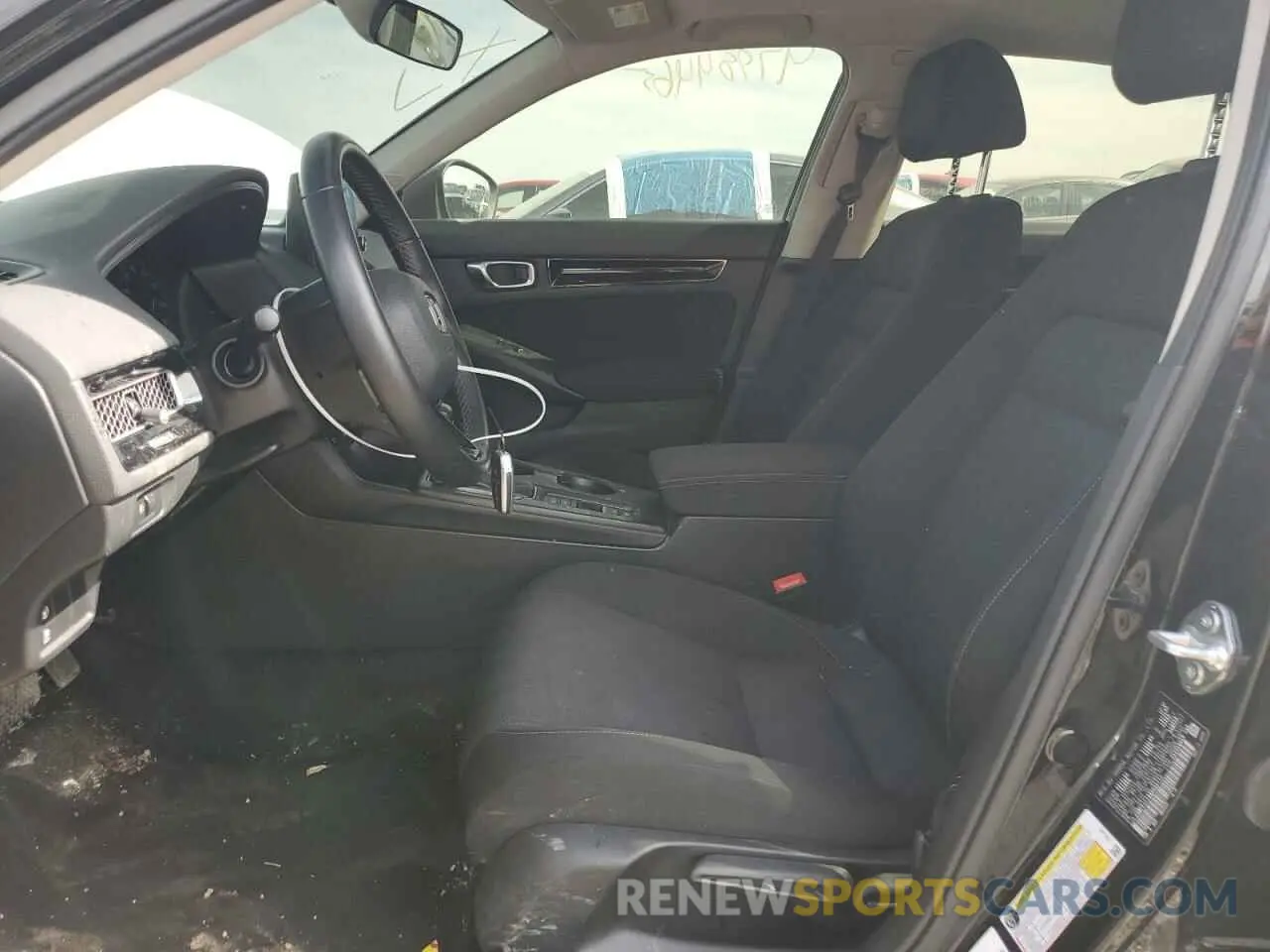 7 Photograph of a damaged car JHMFE1F79NX005717 HONDA CIVIC 2022