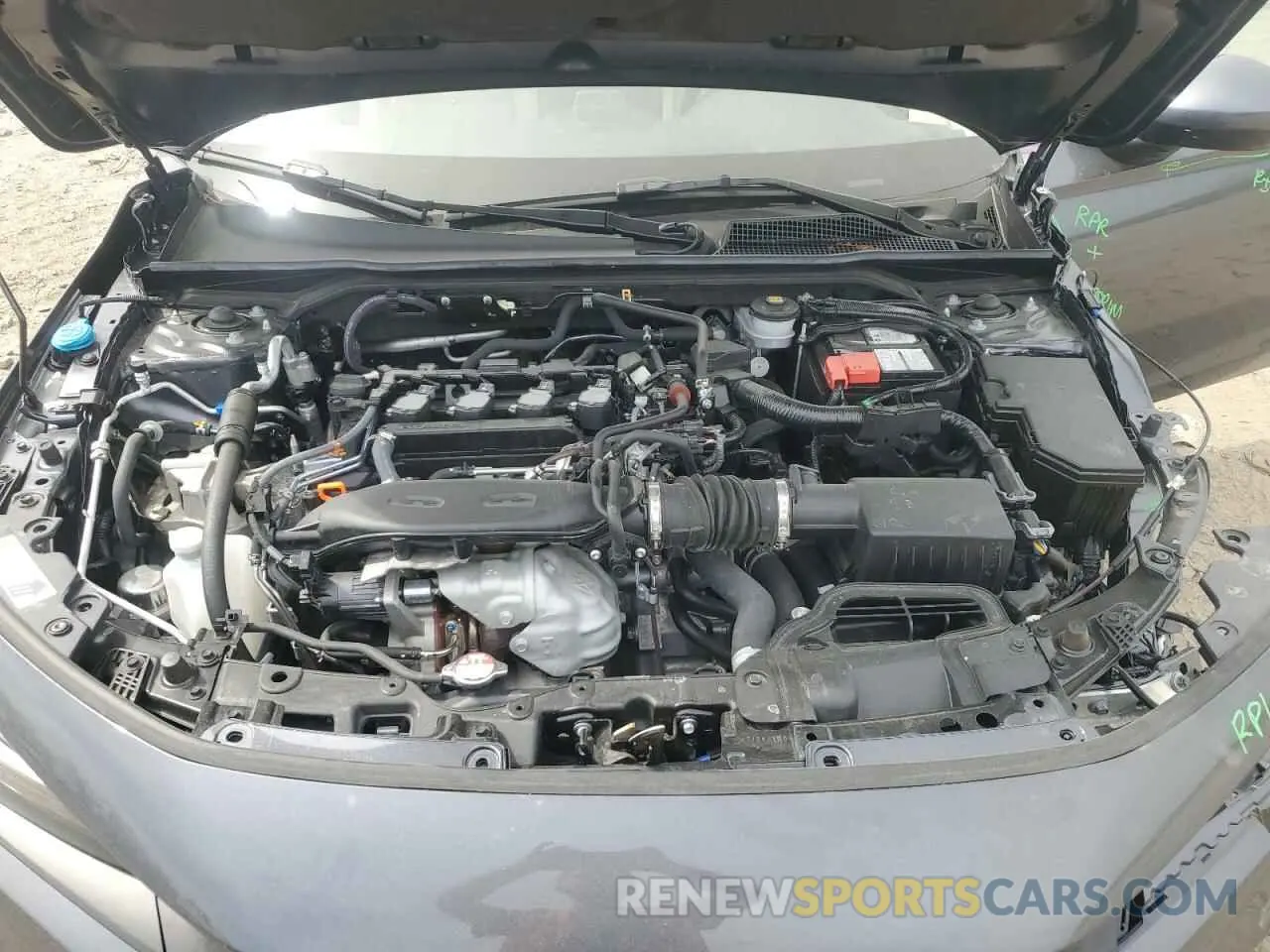 11 Photograph of a damaged car JHMFE1F79NX006981 HONDA CIVIC 2022
