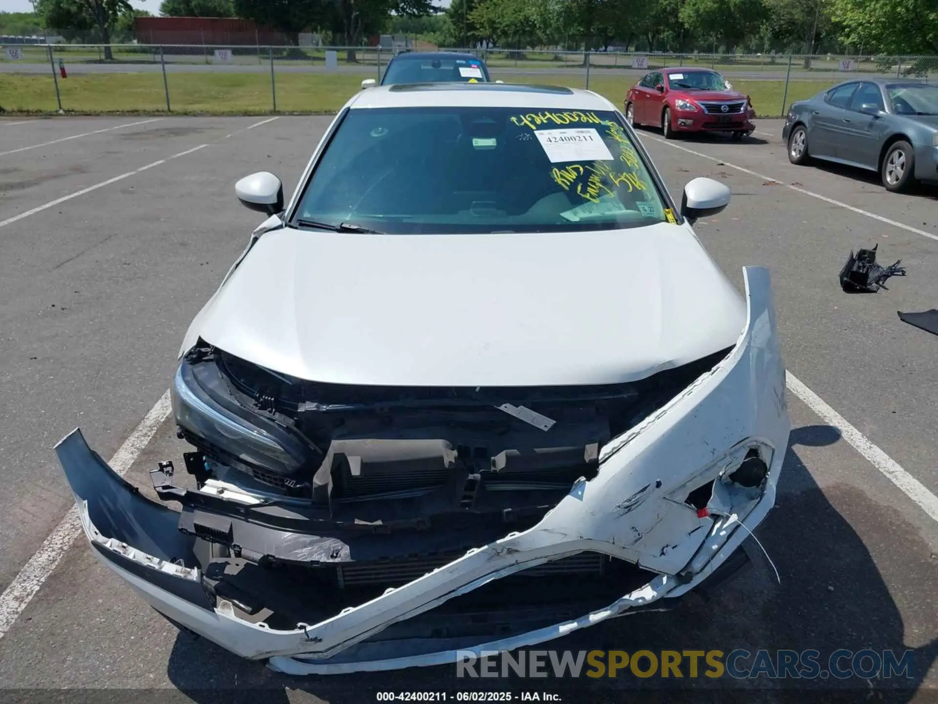 12 Photograph of a damaged car JHMFE1F7XNX001918 HONDA CIVIC 2022
