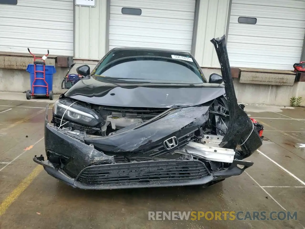 5 Photograph of a damaged car JHMFE1F7XNX003975 HONDA CIVIC 2022