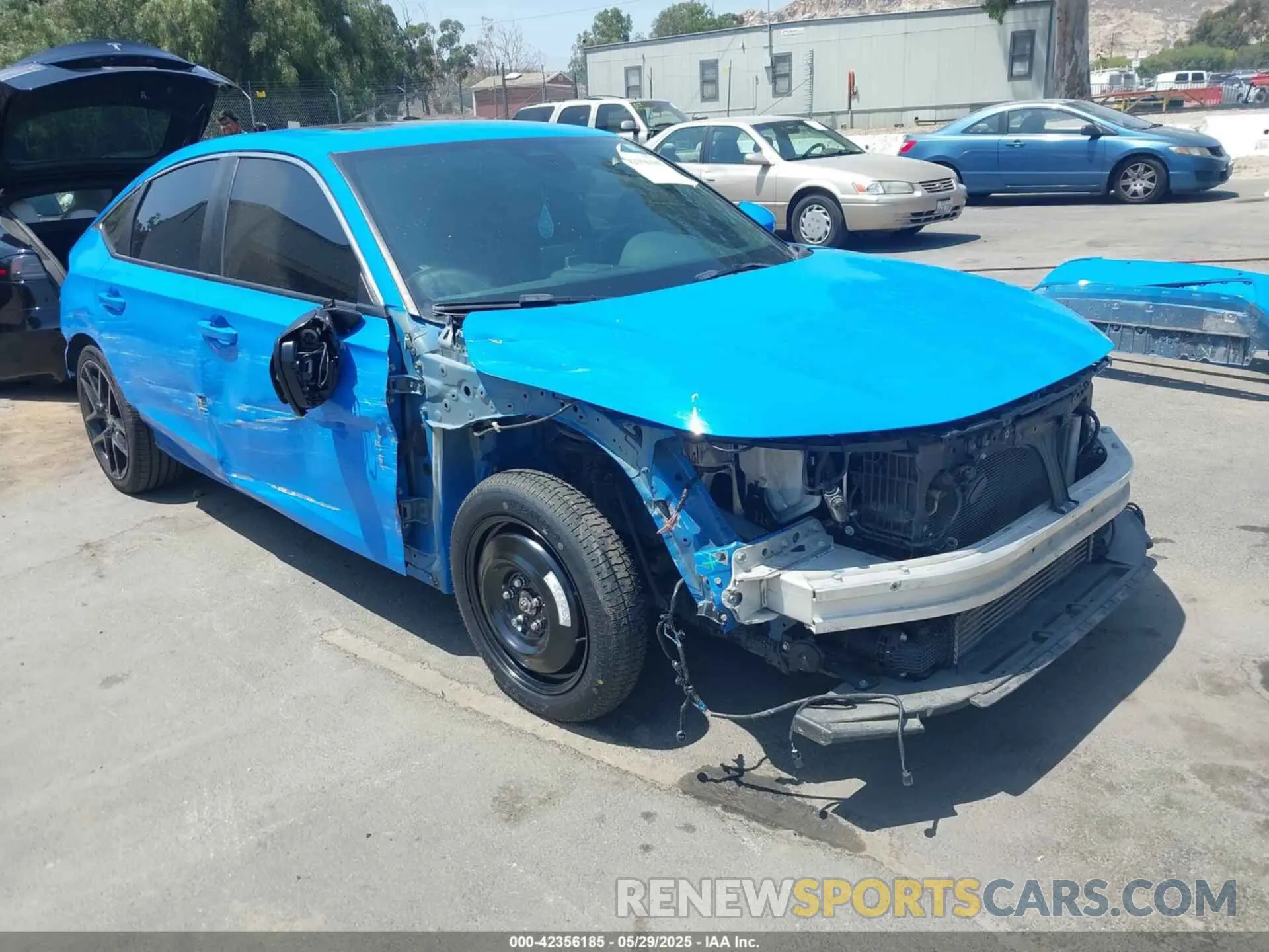 1 Photograph of a damaged car 19XFL1G80PE003789 HONDA CIVIC 2023