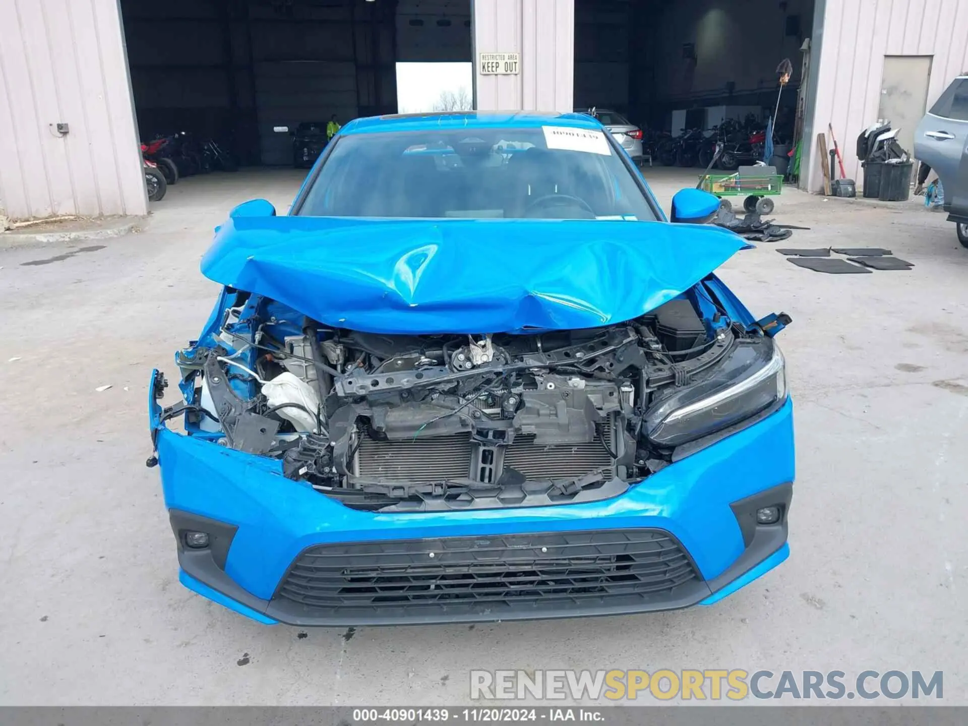 13 Photograph of a damaged car 19XFL1G82PE010419 HONDA CIVIC 2023