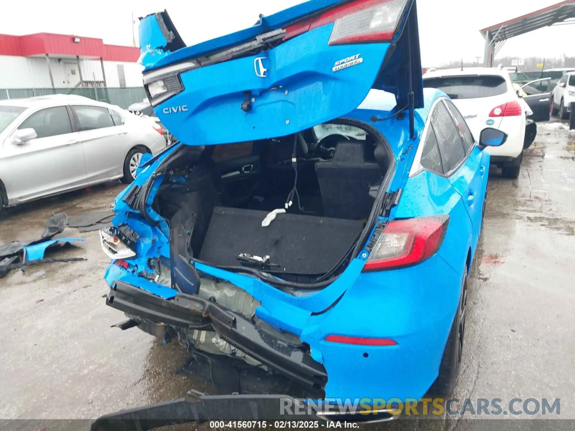 18 Photograph of a damaged car 19XFL1G86PE001383 HONDA CIVIC 2023