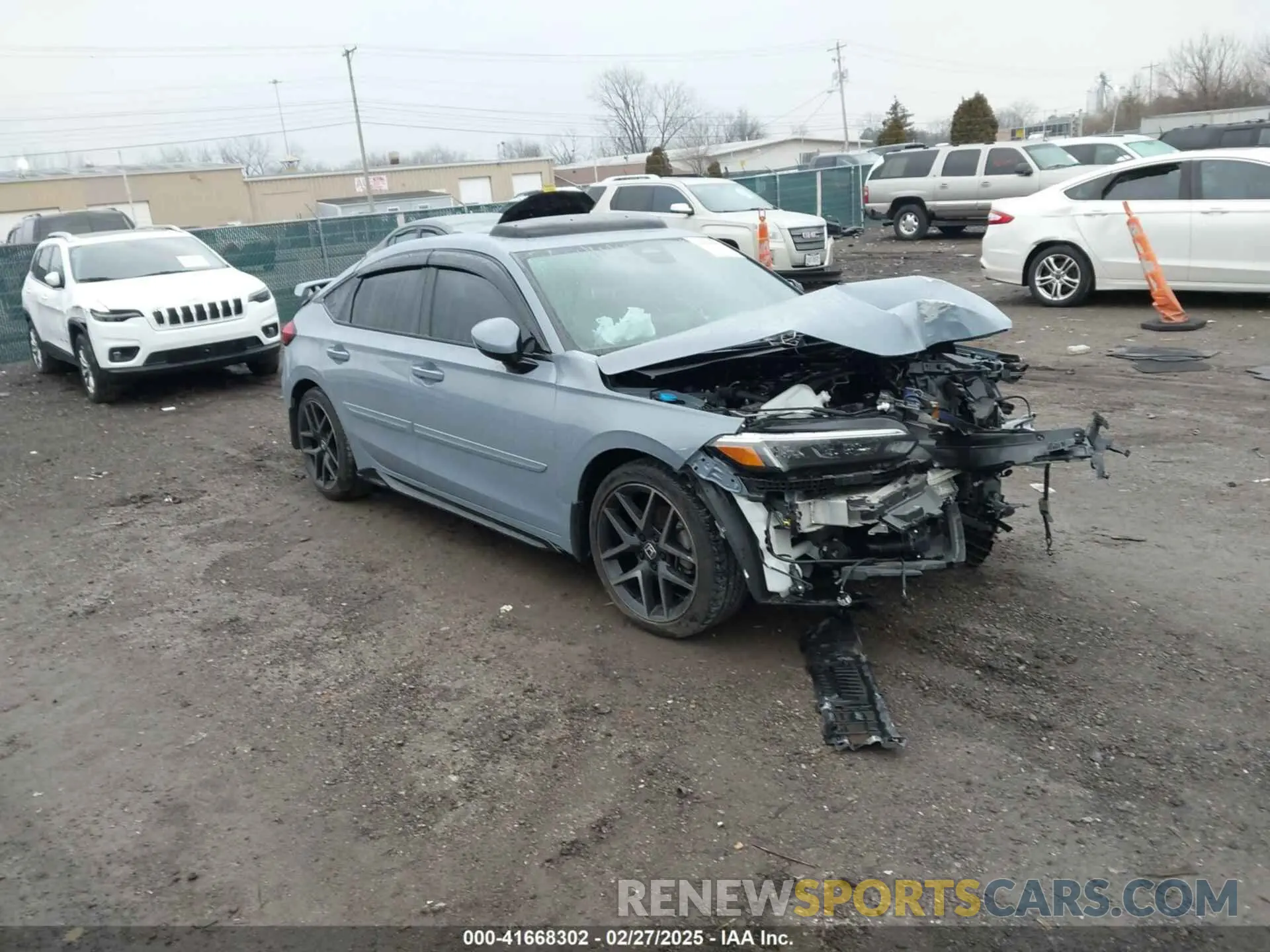 1 Photograph of a damaged car 19XFL1G89PE005976 HONDA CIVIC 2023