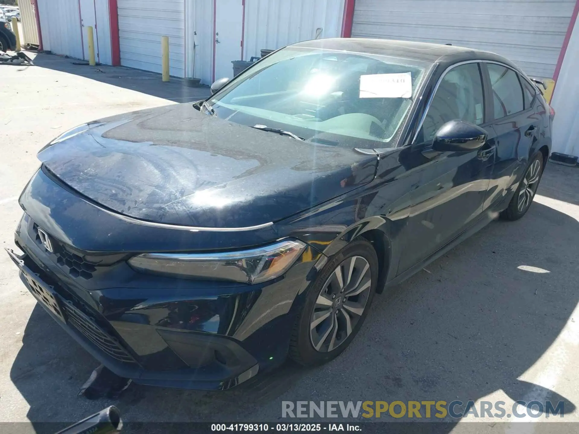 2 Photograph of a damaged car 19XFL1H72PE015514 HONDA CIVIC 2023