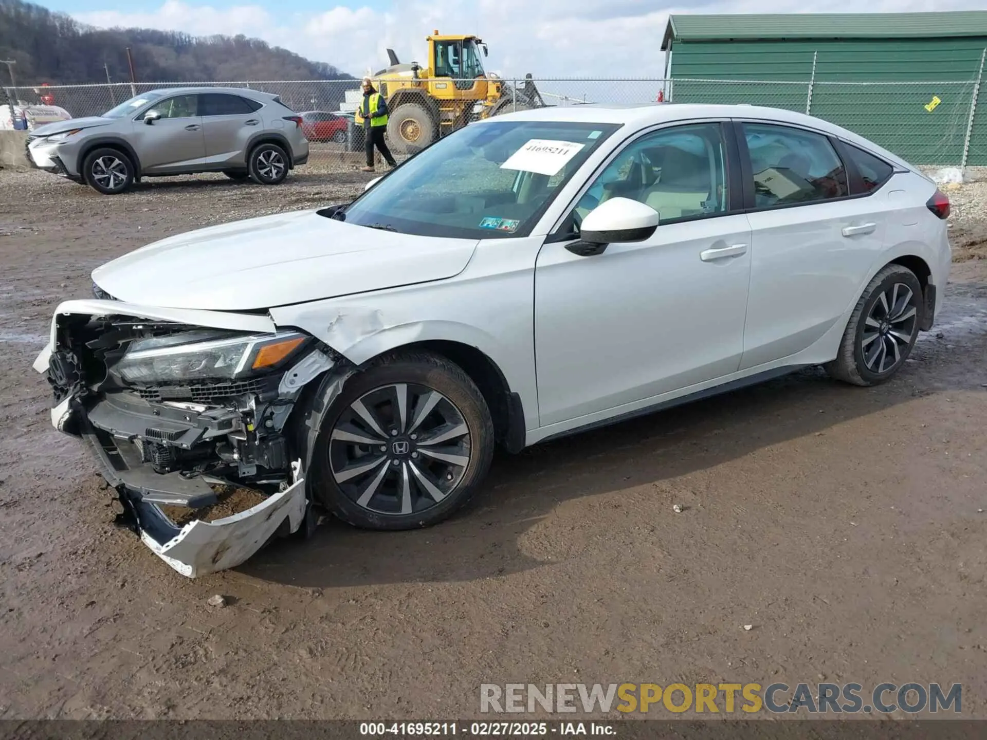 2 Photograph of a damaged car 19XFL1H75PE002224 HONDA CIVIC 2023