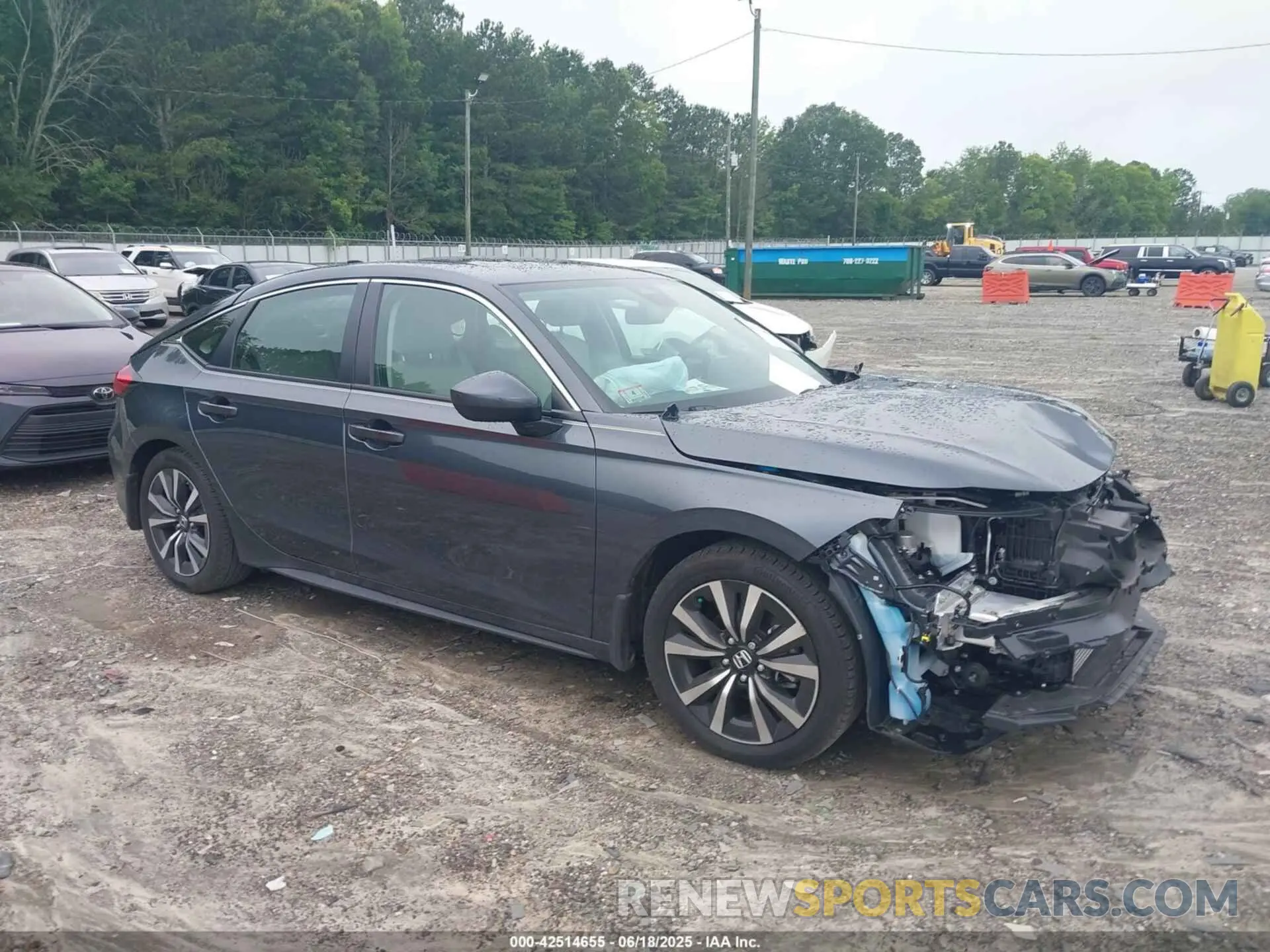 1 Photograph of a damaged car 19XFL1H76PE003334 HONDA CIVIC 2023