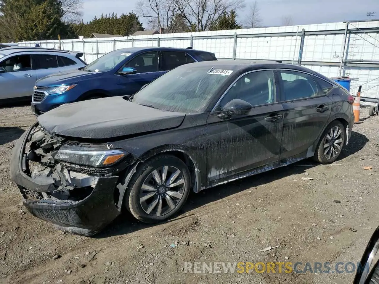 1 Photograph of a damaged car 19XFL1H76PE014348 HONDA CIVIC 2023