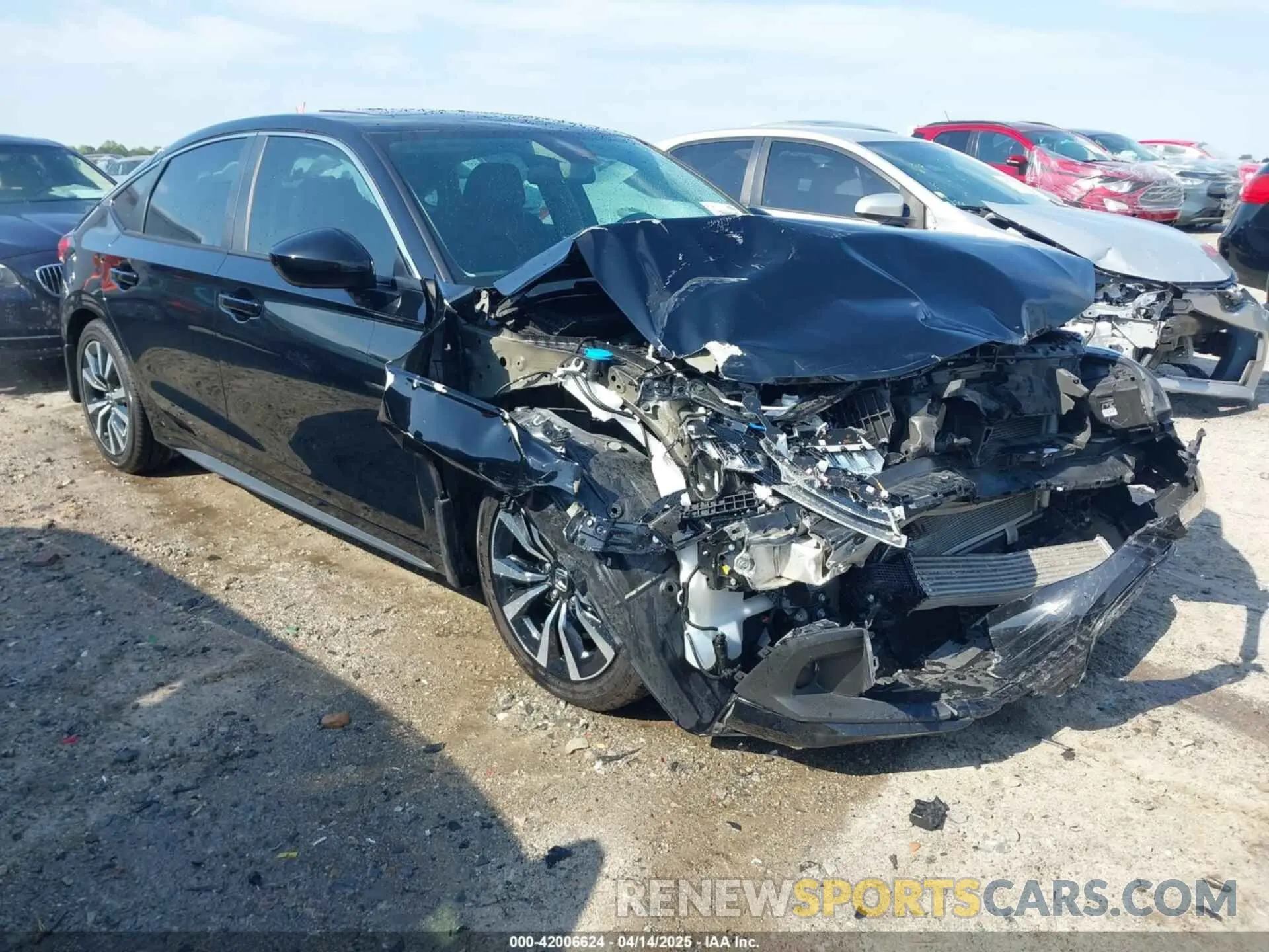 1 Photograph of a damaged car 19XFL1H77PE003116 HONDA CIVIC 2023