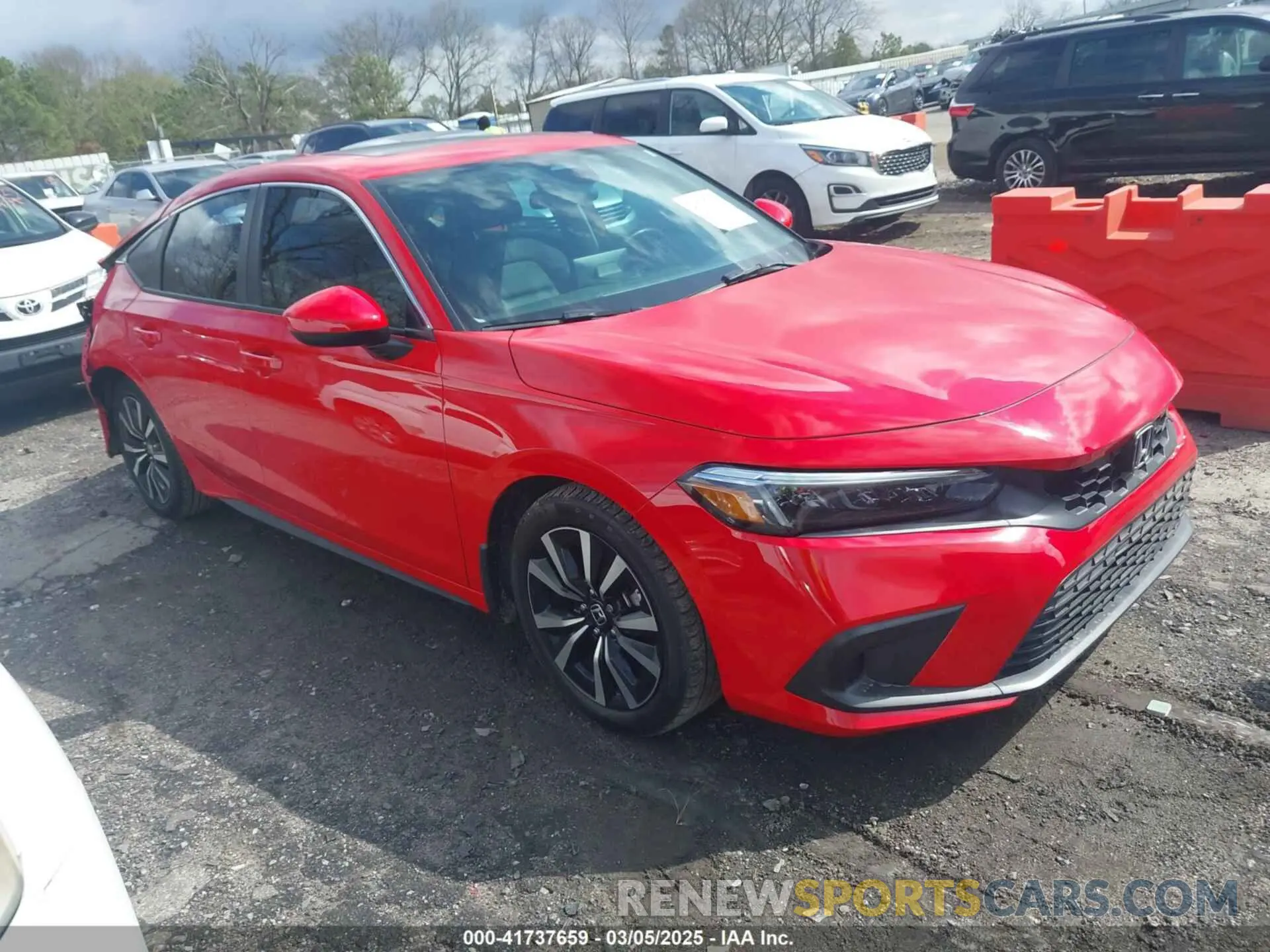 1 Photograph of a damaged car 19XFL1H79PE016336 HONDA CIVIC 2023