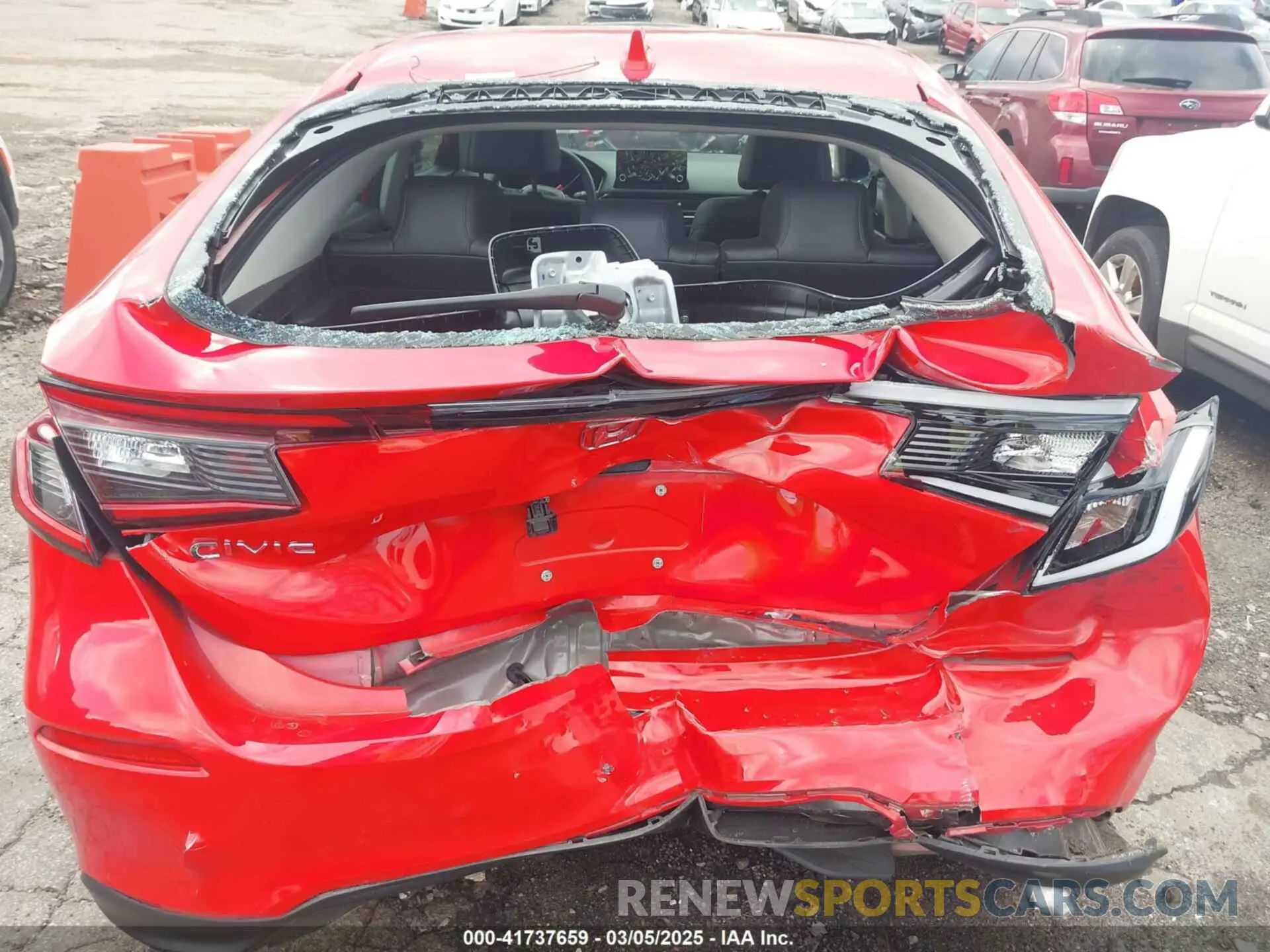 6 Photograph of a damaged car 19XFL1H79PE016336 HONDA CIVIC 2023