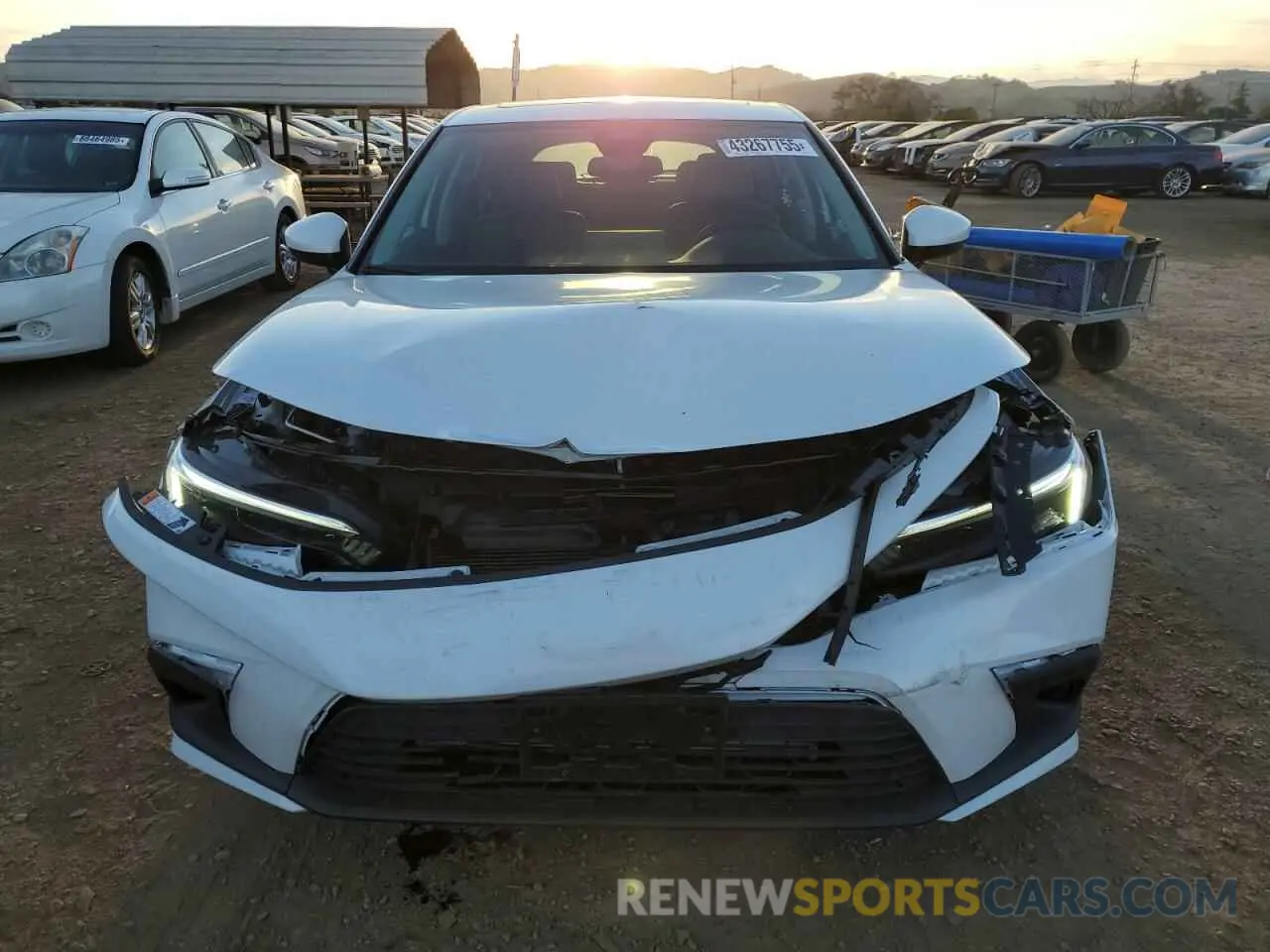 5 Photograph of a damaged car 19XFL1H79PE017602 HONDA CIVIC 2023