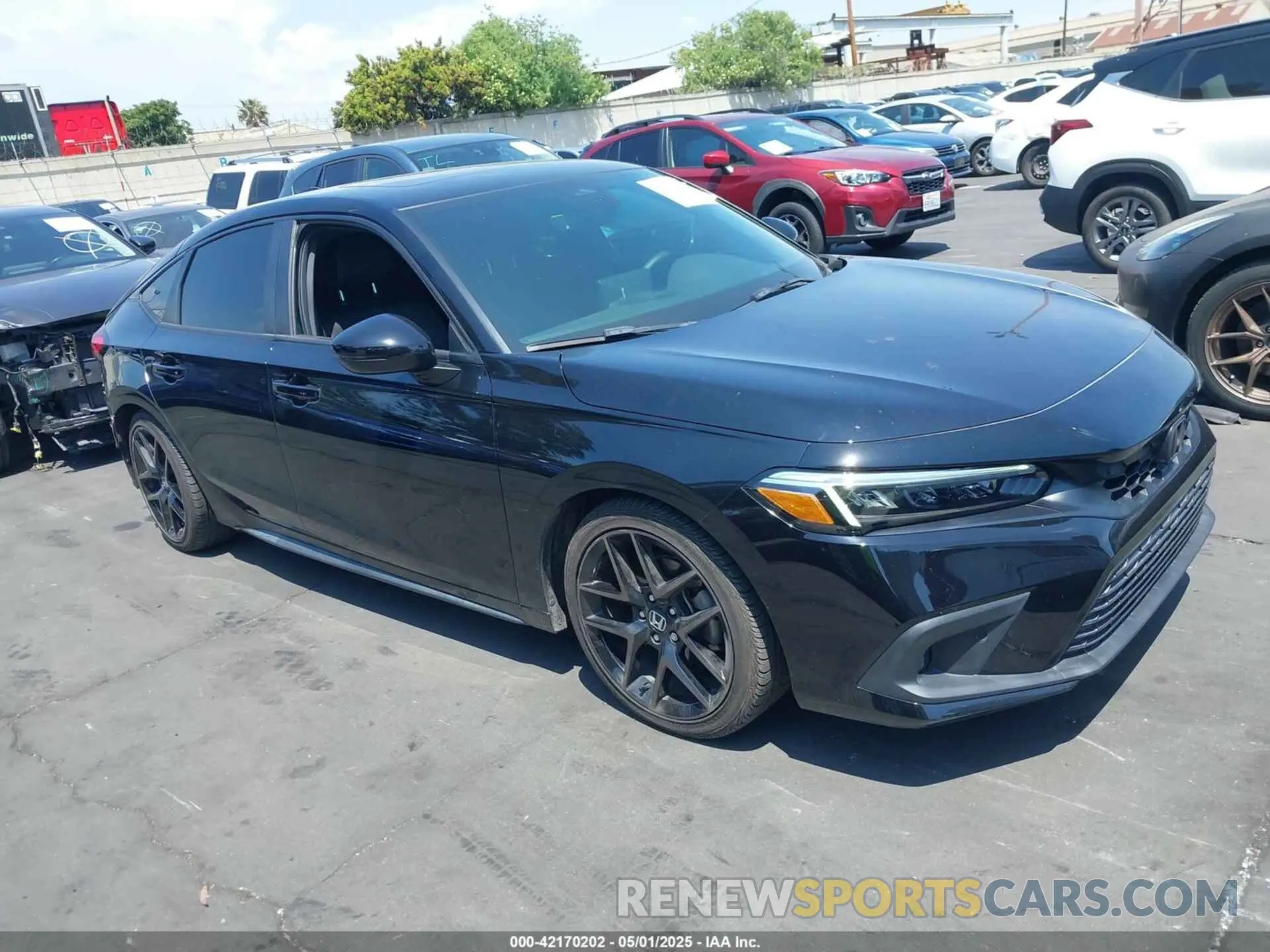 1 Photograph of a damaged car 19XFL1H80PE009154 HONDA CIVIC 2023