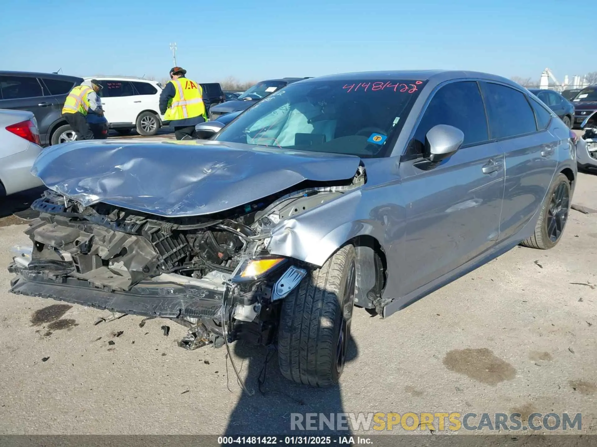 2 Photograph of a damaged car 19XFL1H82PE013707 HONDA CIVIC 2023