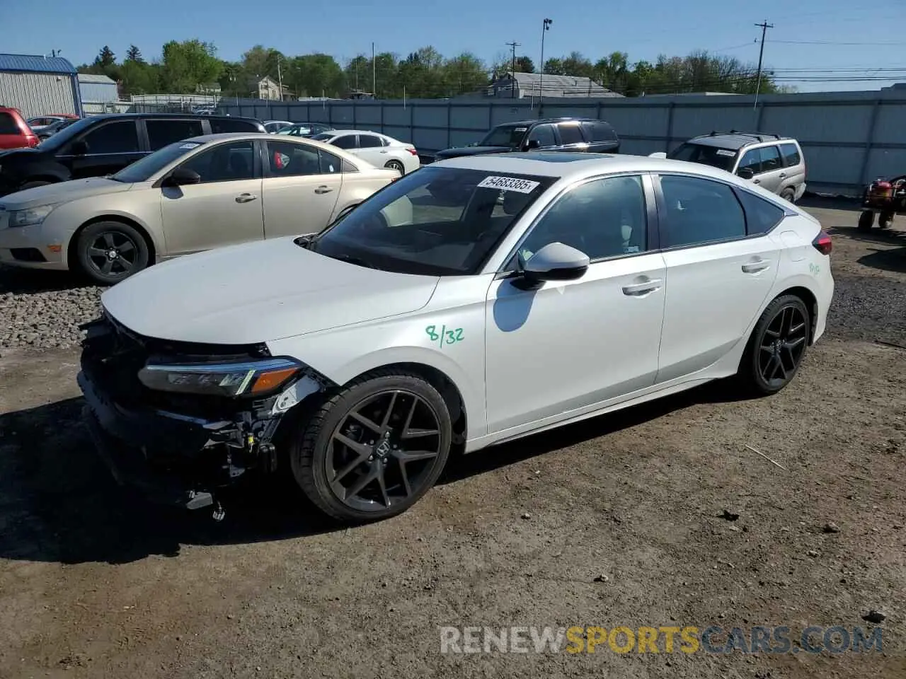 1 Photograph of a damaged car 19XFL1H84PE005074 HONDA CIVIC 2023