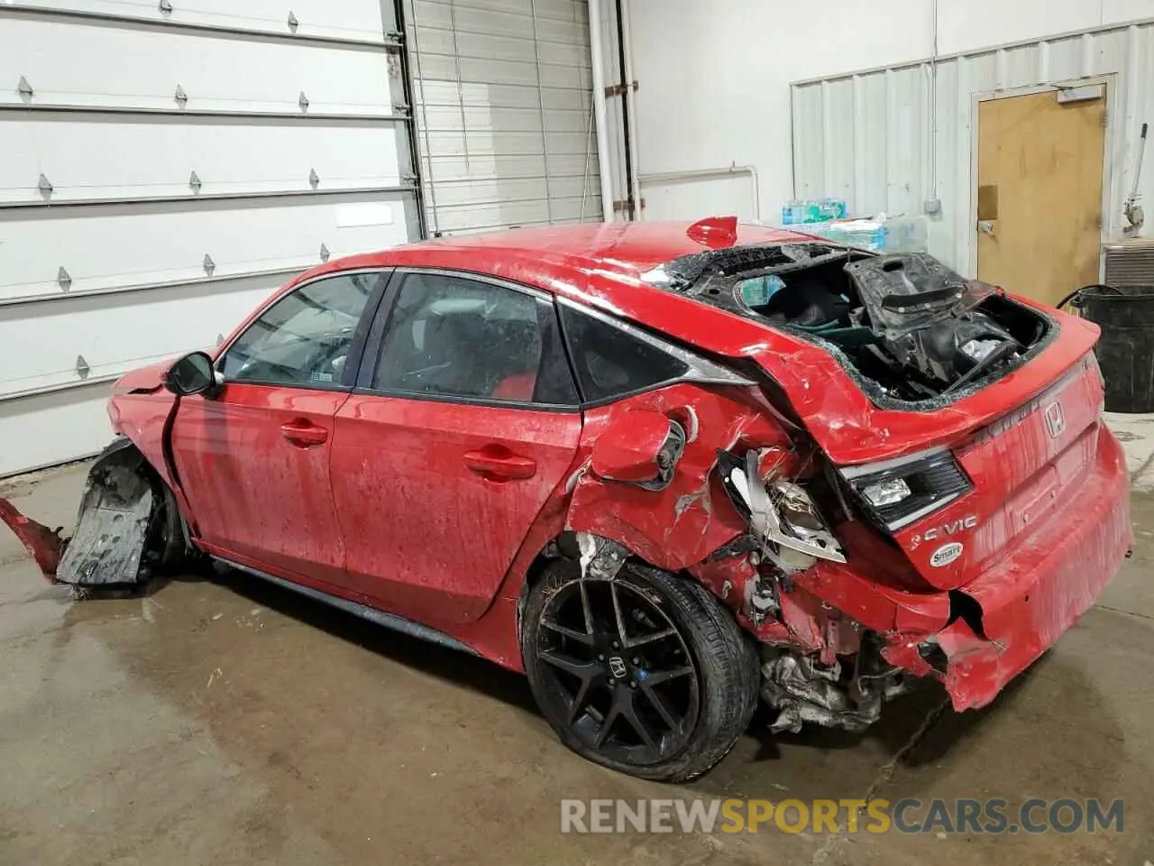 2 Photograph of a damaged car 19XFL1H86PE011054 HONDA CIVIC 2023