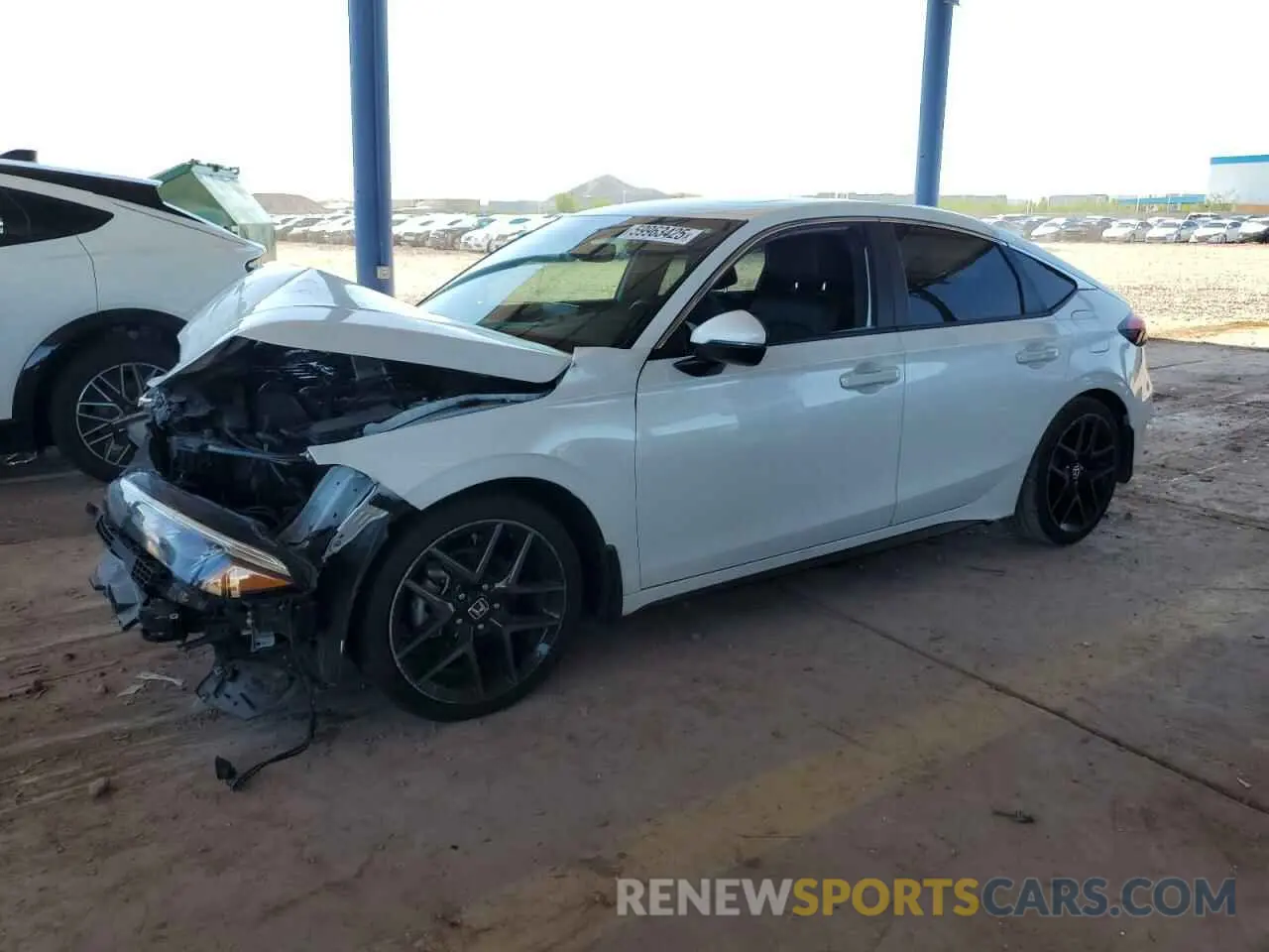 1 Photograph of a damaged car 19XFL1H86PE017548 HONDA CIVIC 2023