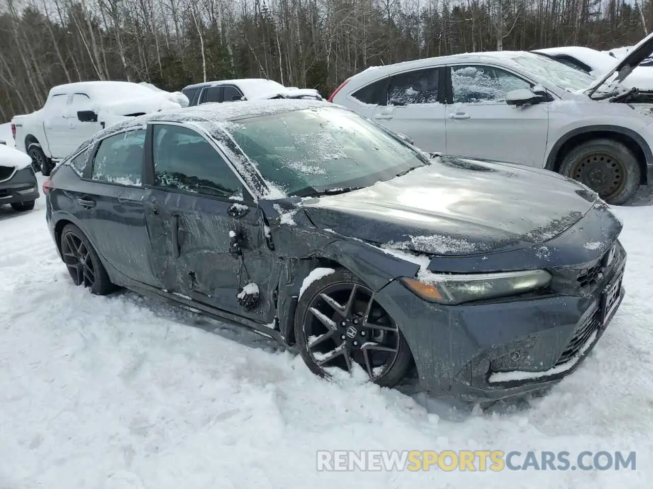 4 Photograph of a damaged car 19XFL1H86PE401460 HONDA CIVIC 2023