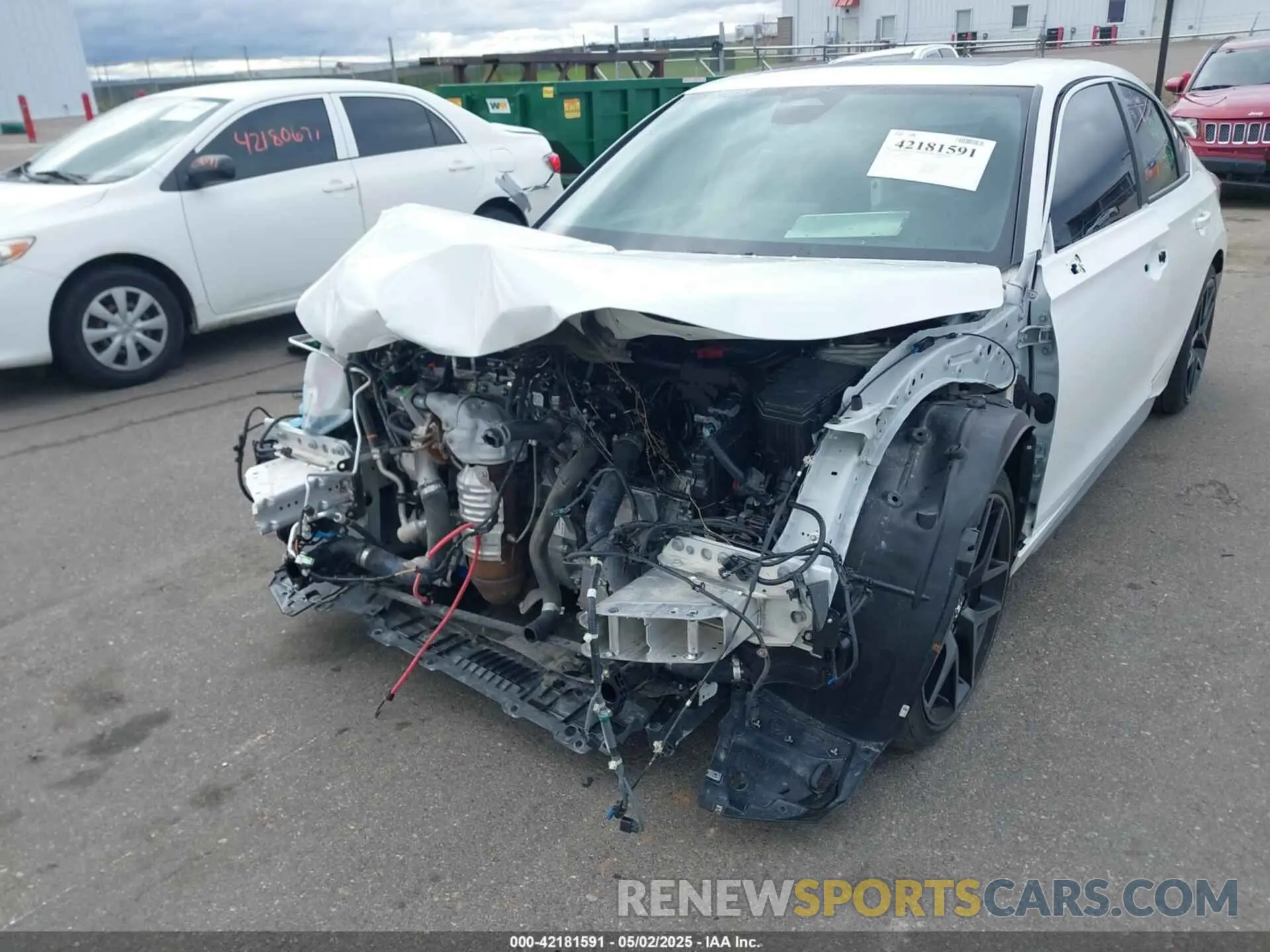 6 Photograph of a damaged car 19XFL1H87PE002914 HONDA CIVIC 2023