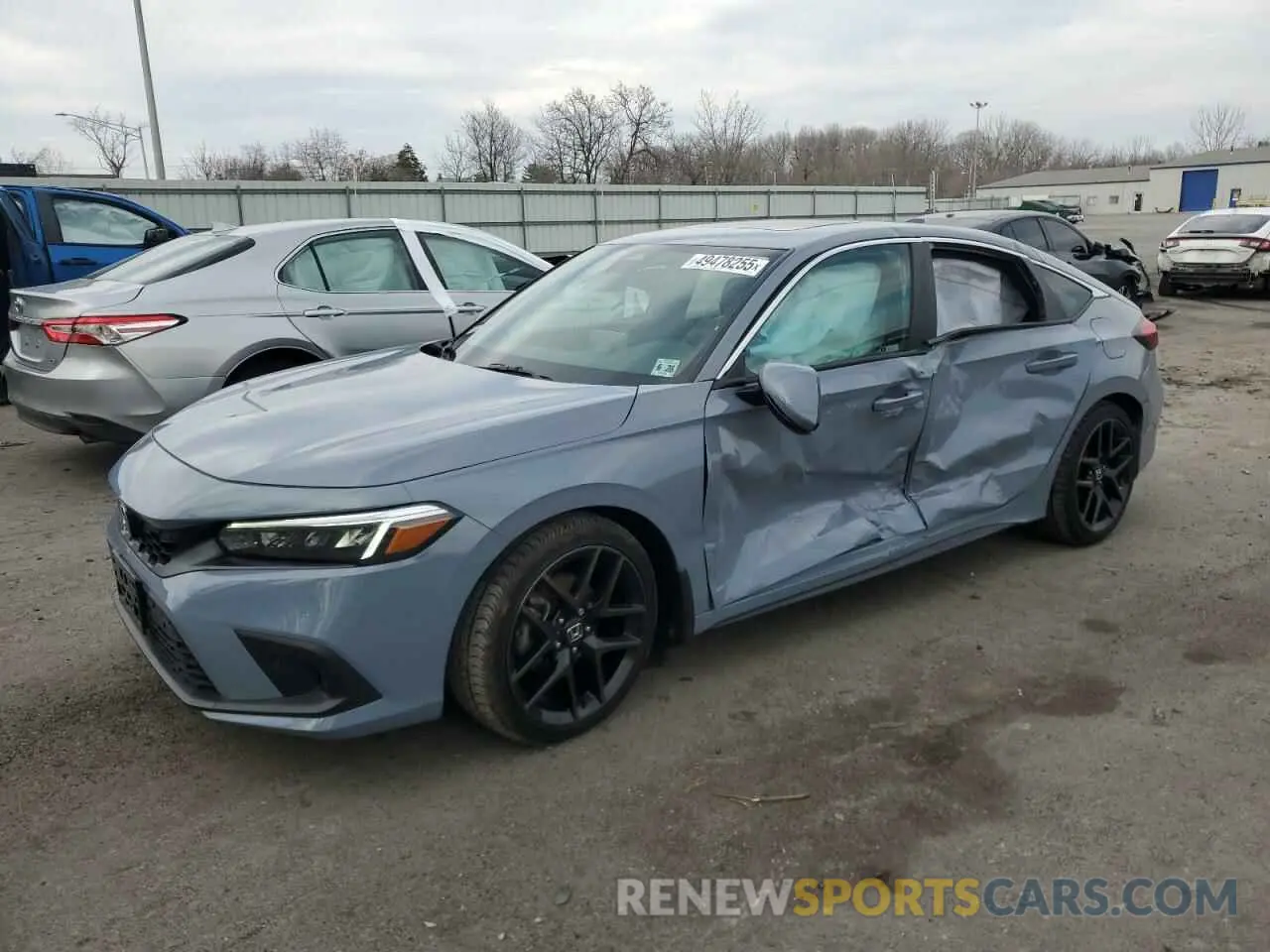 1 Photograph of a damaged car 19XFL1H88PE011332 HONDA CIVIC 2023