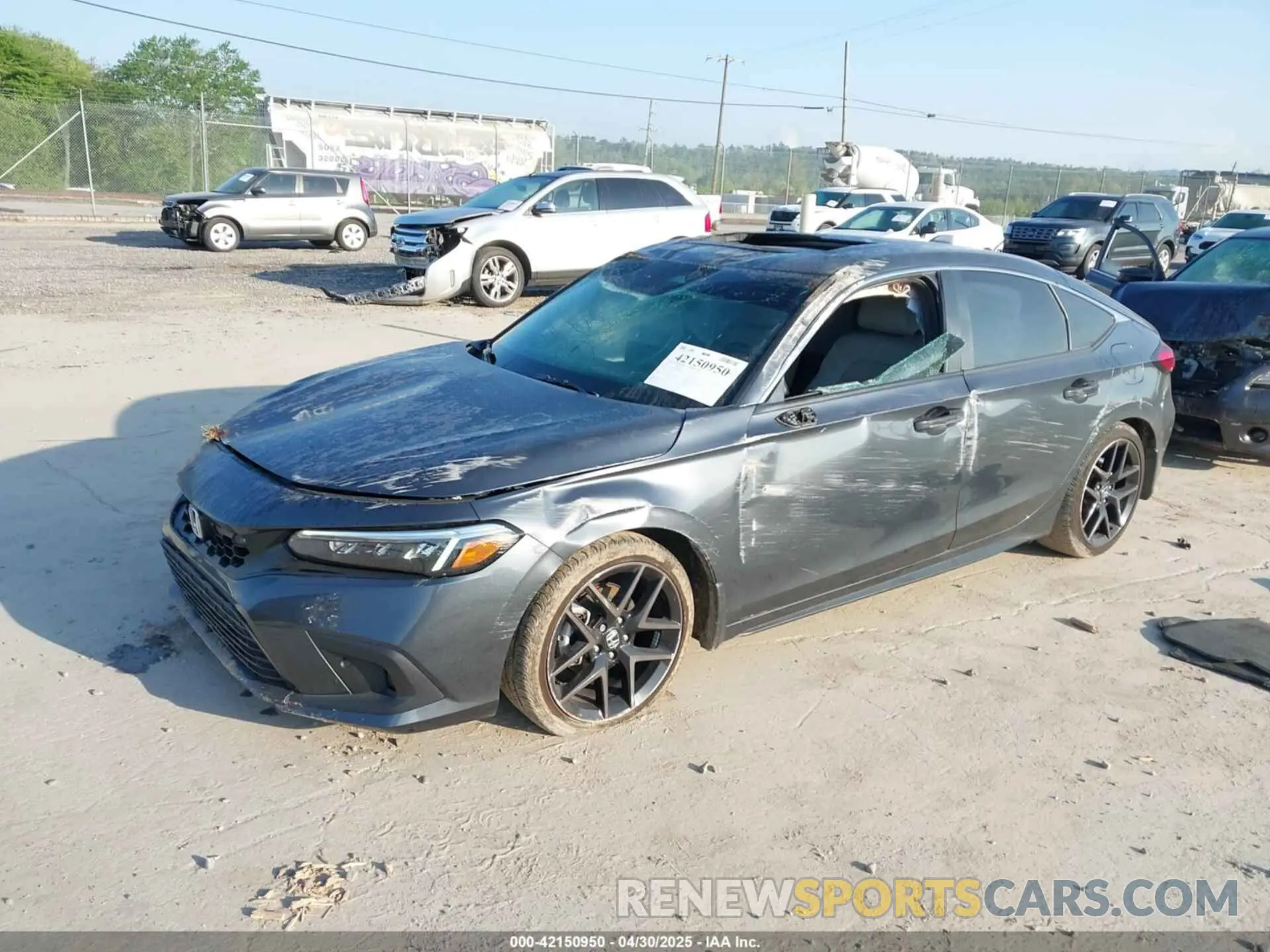 2 Photograph of a damaged car 19XFL1H8XPE006441 HONDA CIVIC 2023