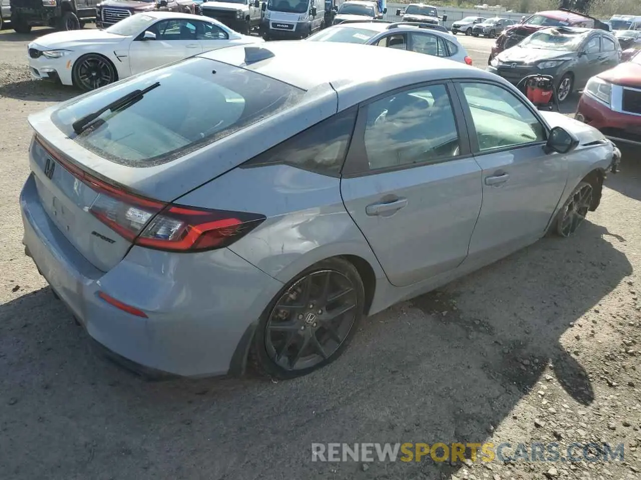 3 Photograph of a damaged car 19XFL2G86PE018299 HONDA CIVIC 2023