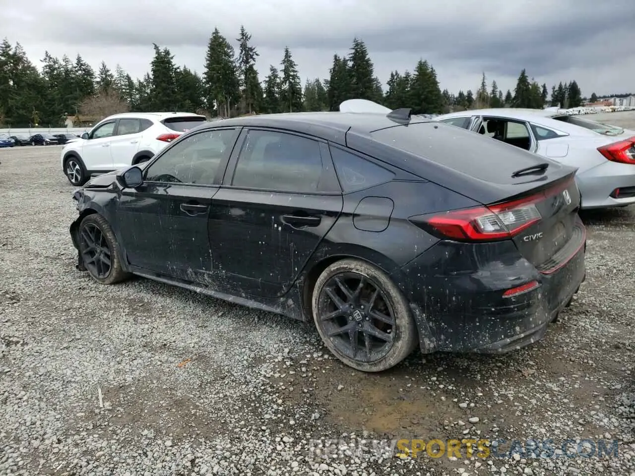 2 Photograph of a damaged car 19XFL2G88PE001178 HONDA CIVIC 2023