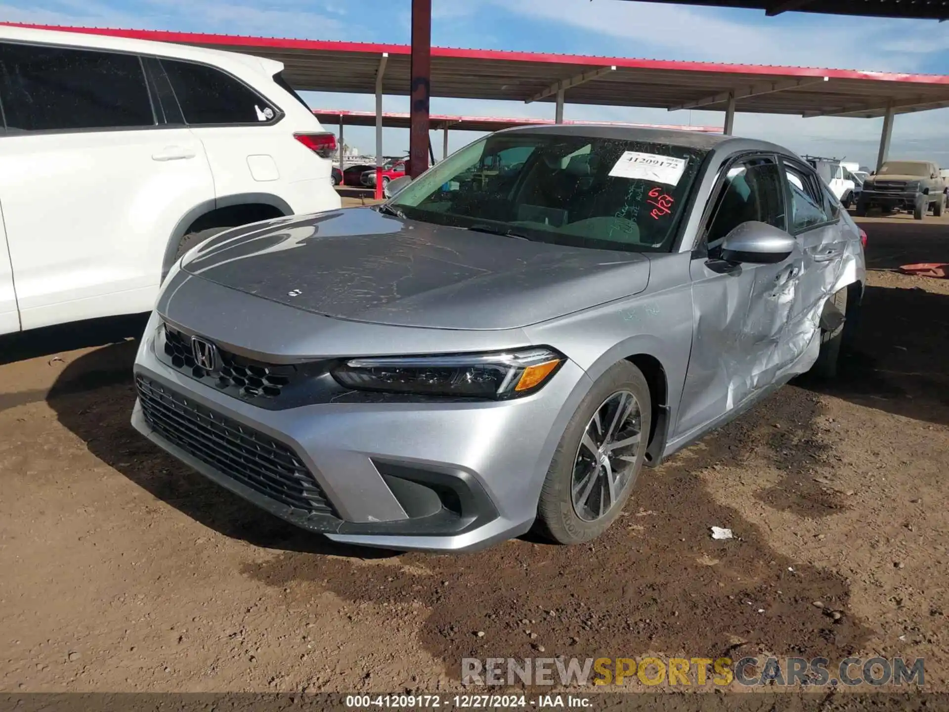 2 Photograph of a damaged car 19XFL2H50PE021073 HONDA CIVIC 2023