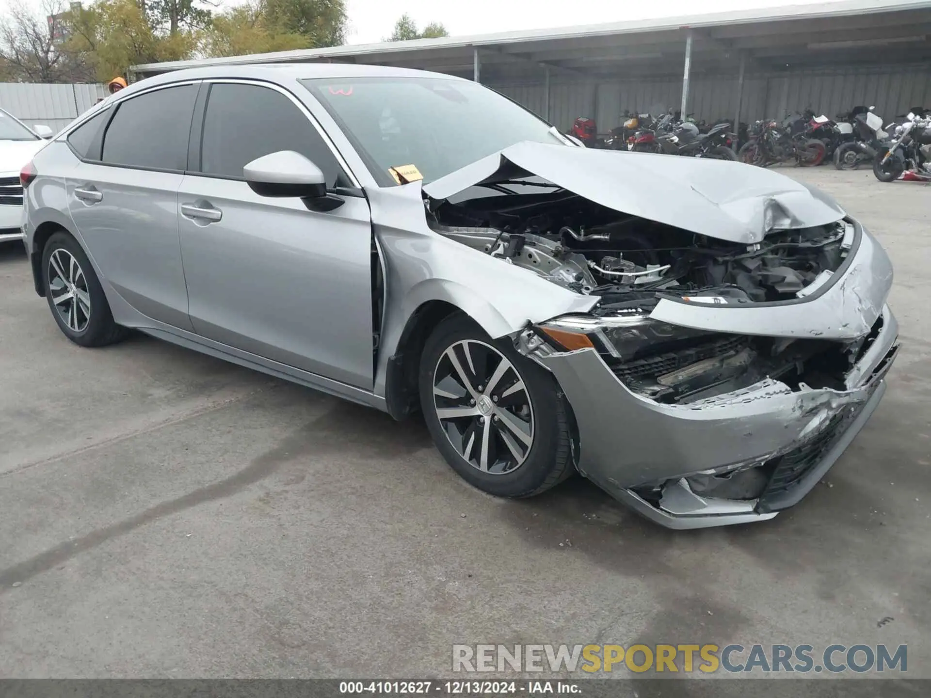 1 Photograph of a damaged car 19XFL2H51PE017226 HONDA CIVIC 2023