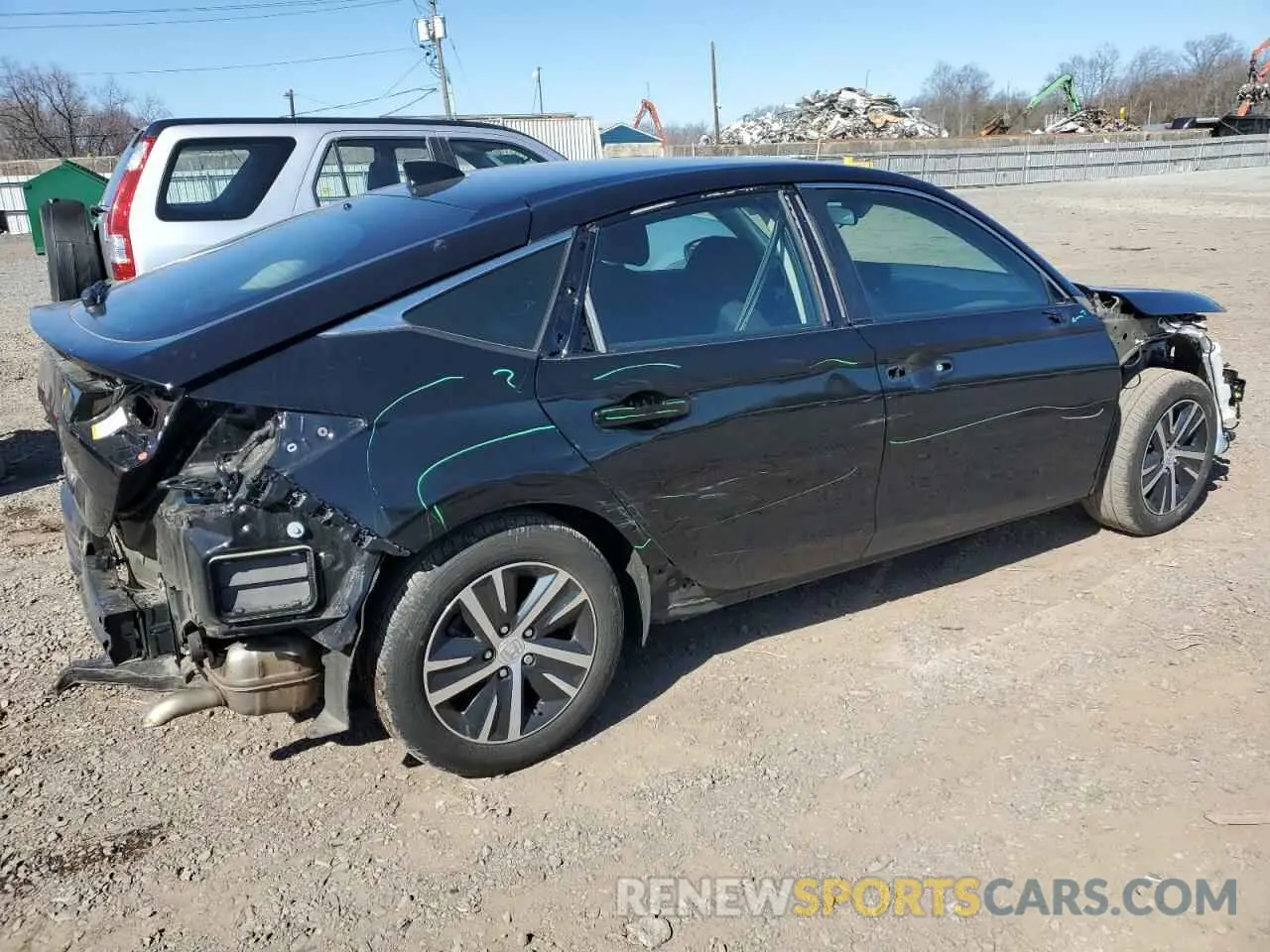 3 Photograph of a damaged car 19XFL2H52PE023018 HONDA CIVIC 2023