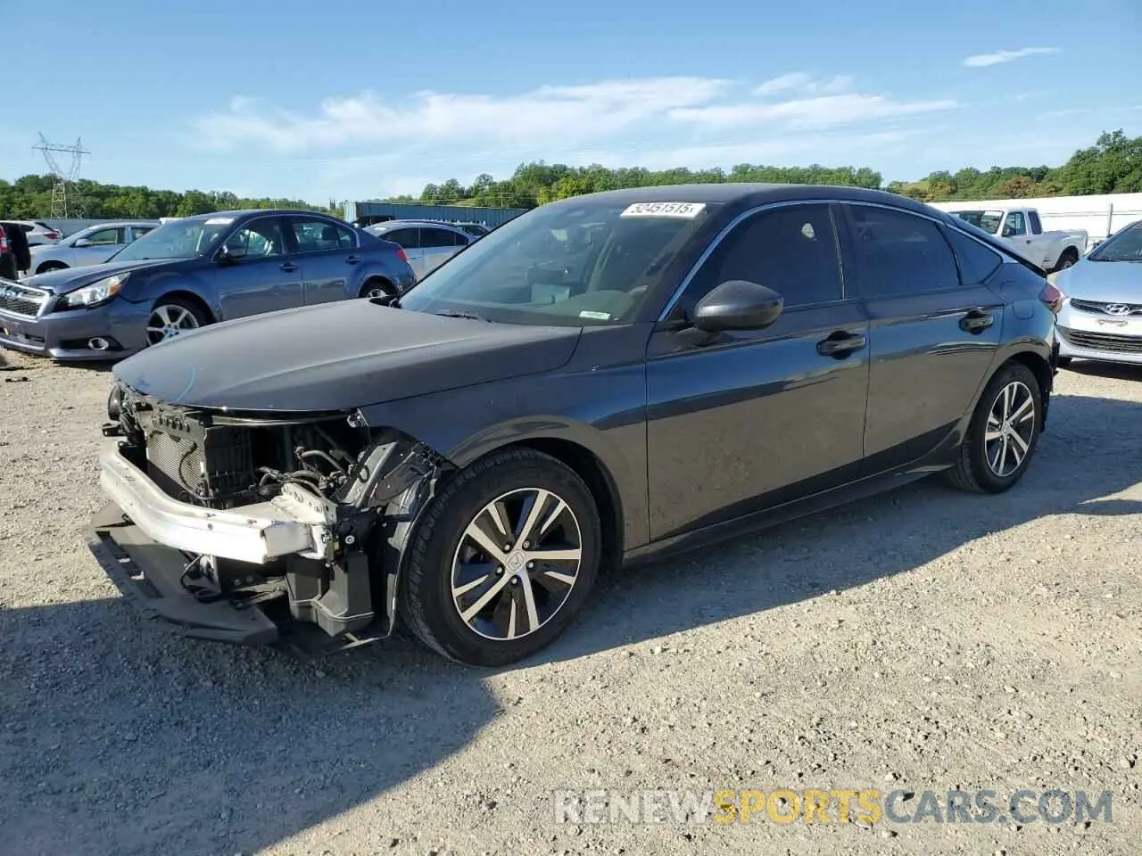 1 Photograph of a damaged car 19XFL2H54PE024865 HONDA CIVIC 2023