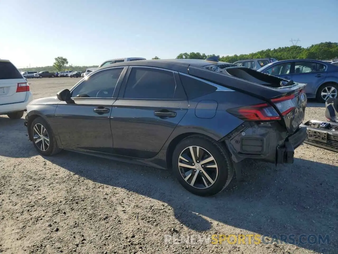 2 Photograph of a damaged car 19XFL2H54PE024865 HONDA CIVIC 2023