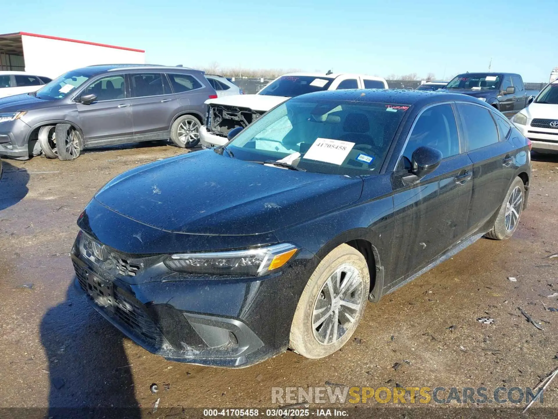 2 Photograph of a damaged car 19XFL2H57PE017716 HONDA CIVIC 2023