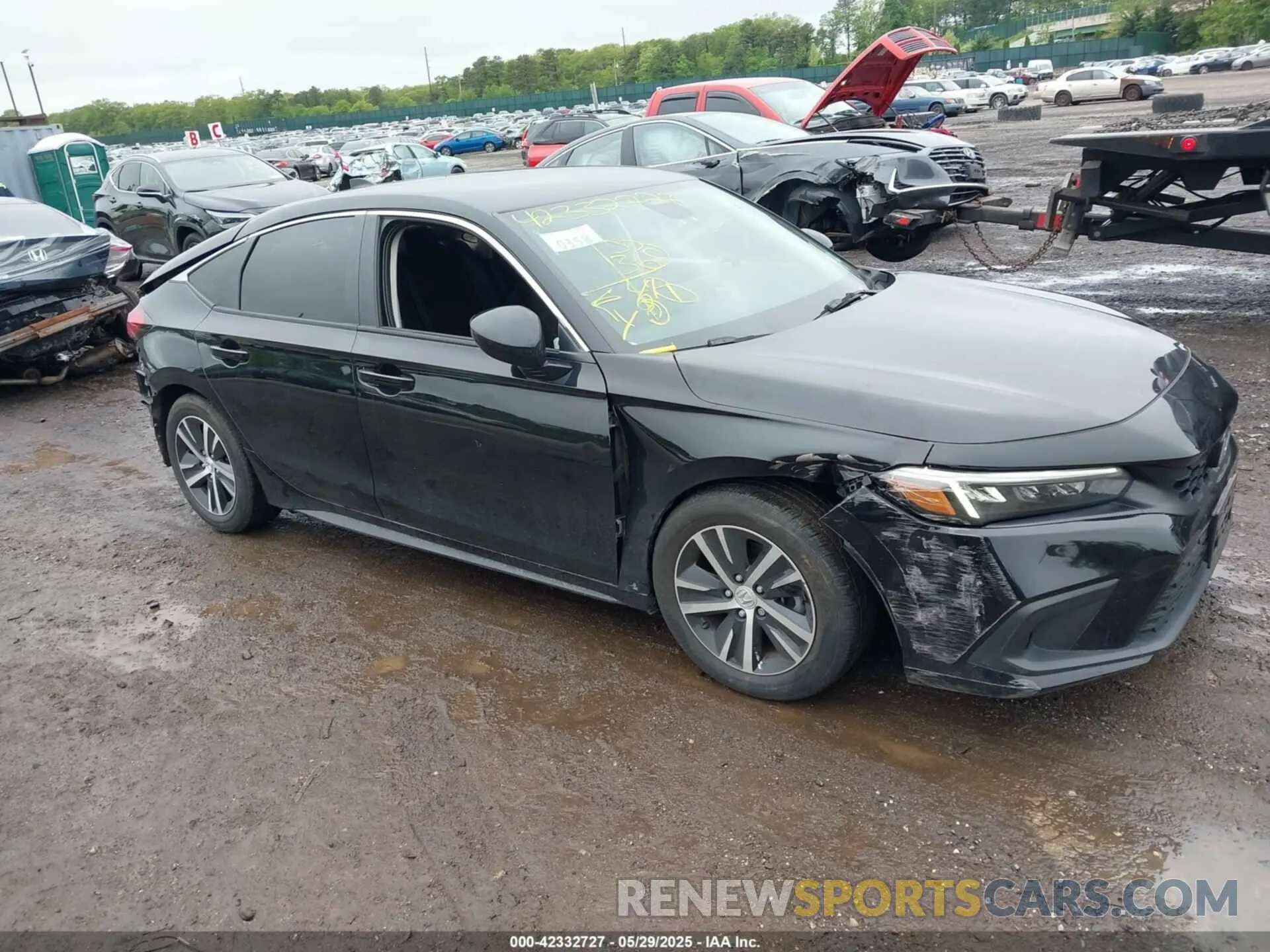 1 Photograph of a damaged car 19XFL2H58PE012640 HONDA CIVIC 2023