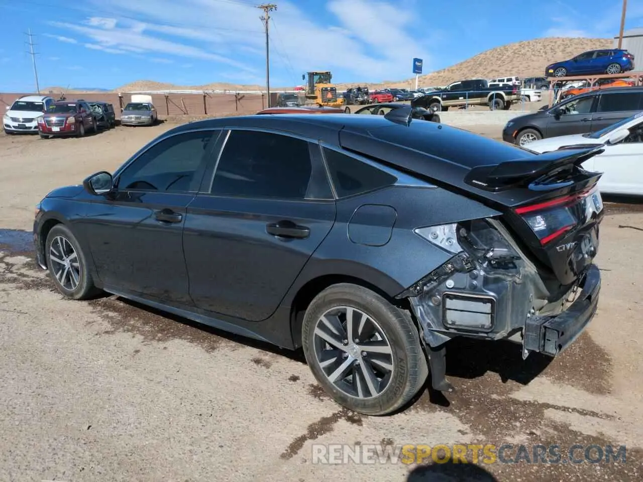 2 Photograph of a damaged car 19XFL2H58PE019930 HONDA CIVIC 2023