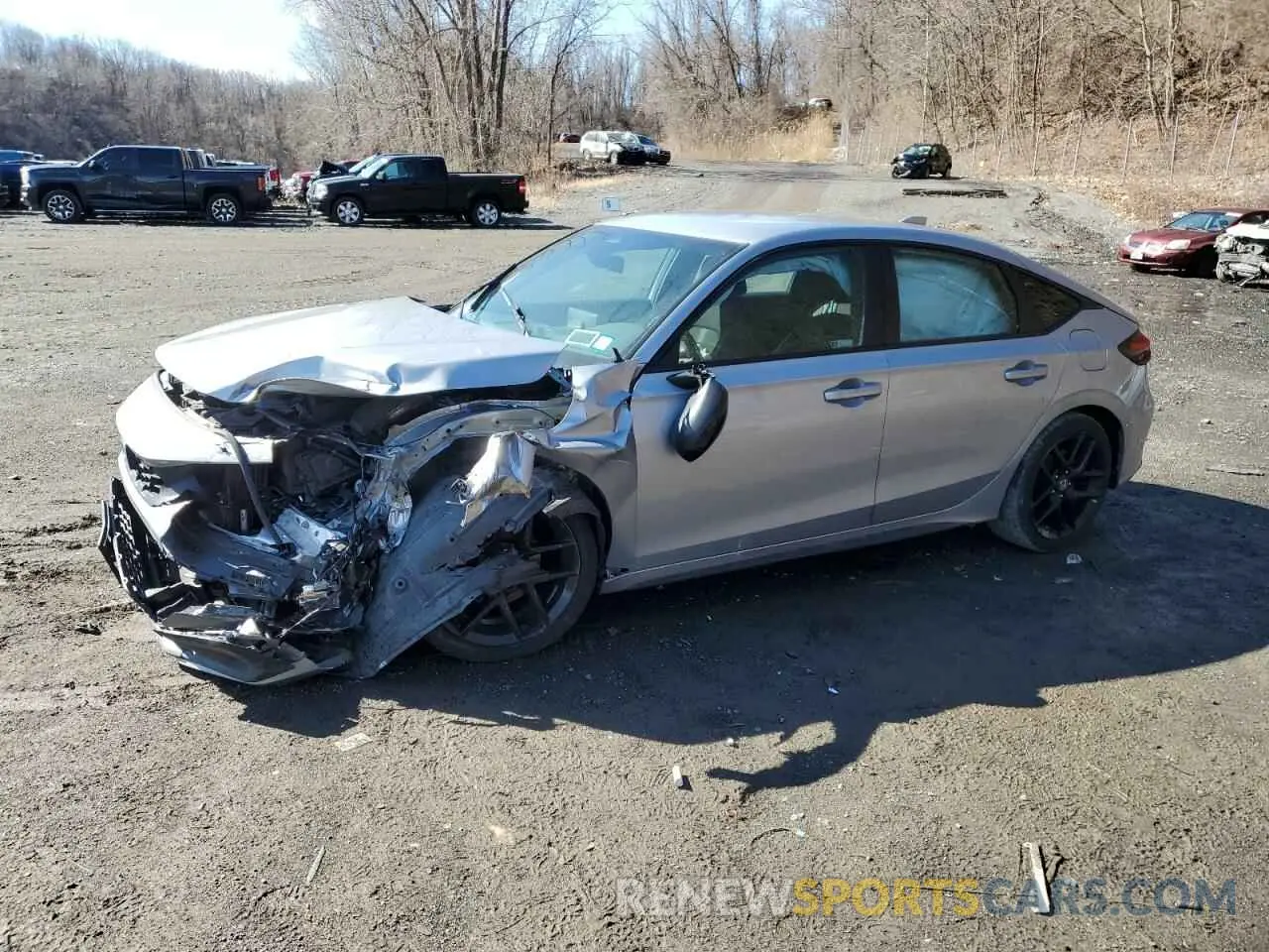 1 Photograph of a damaged car 19XFL2H80PE004879 HONDA CIVIC 2023