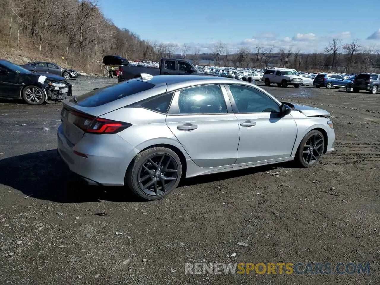 3 Photograph of a damaged car 19XFL2H80PE004879 HONDA CIVIC 2023