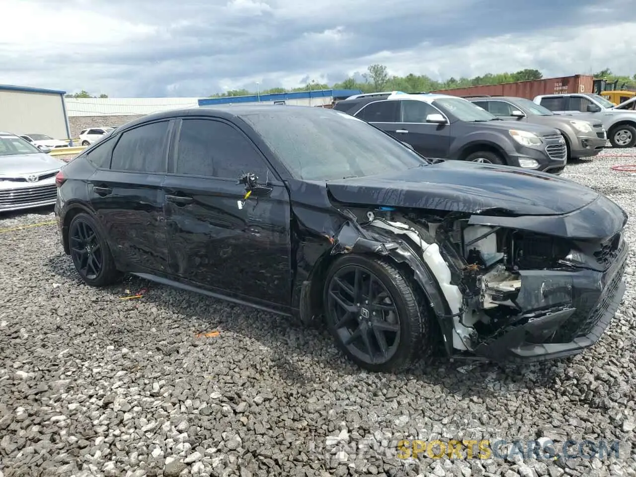 4 Photograph of a damaged car 19XFL2H80PE005885 HONDA CIVIC 2023