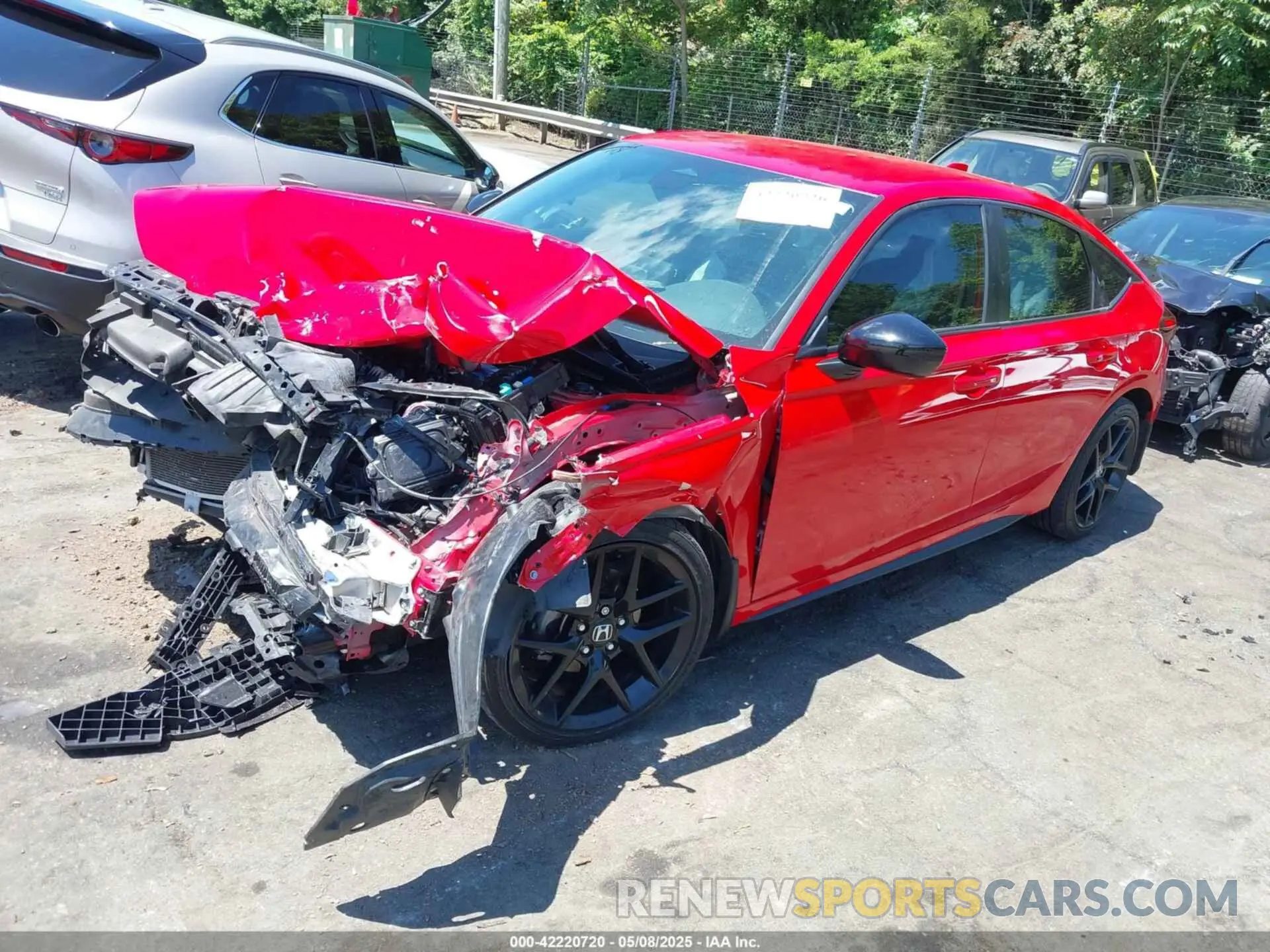 2 Photograph of a damaged car 19XFL2H80PE009418 HONDA CIVIC 2023