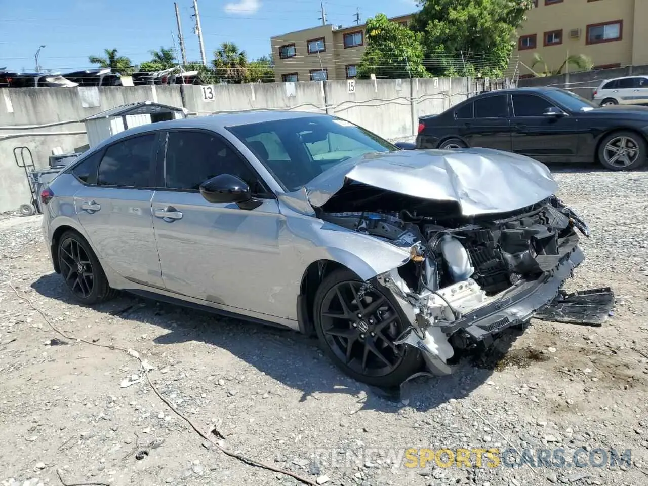 4 Photograph of a damaged car 19XFL2H80PE015168 HONDA CIVIC 2023