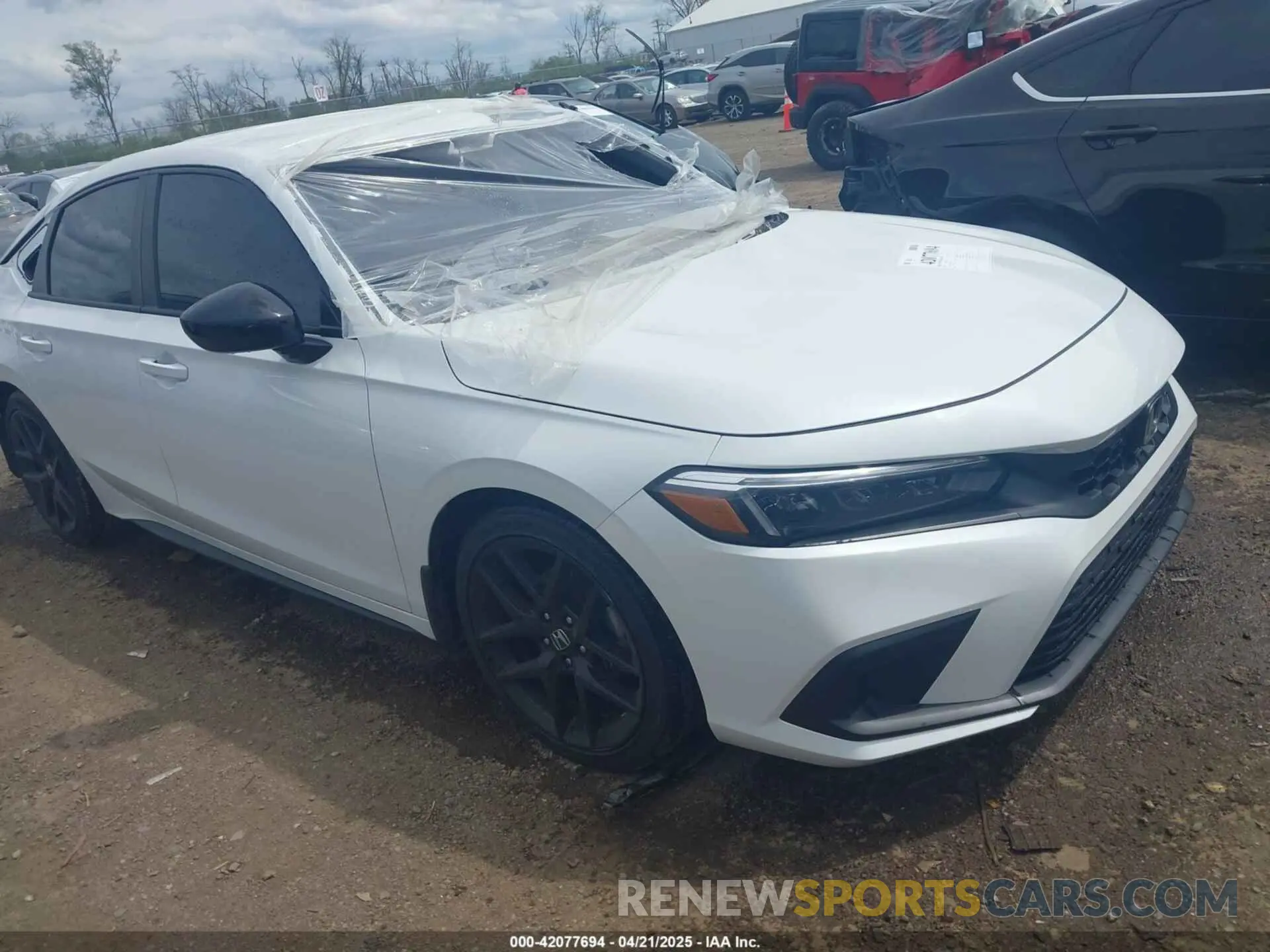 1 Photograph of a damaged car 19XFL2H80PE022752 HONDA CIVIC 2023