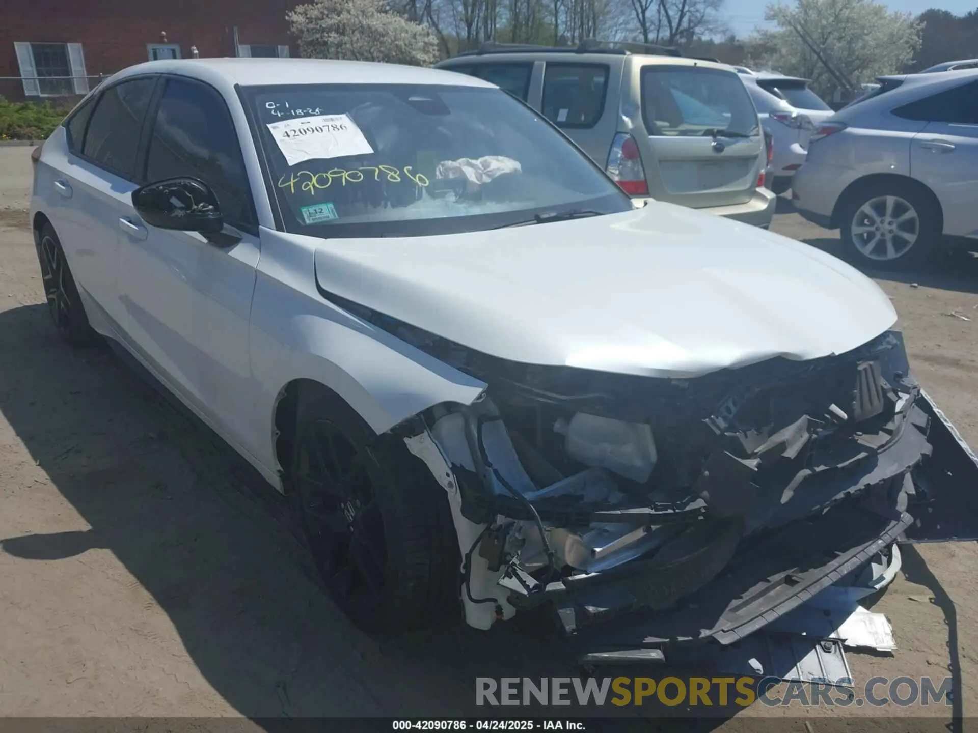1 Photograph of a damaged car 19XFL2H81PE000324 HONDA CIVIC 2023