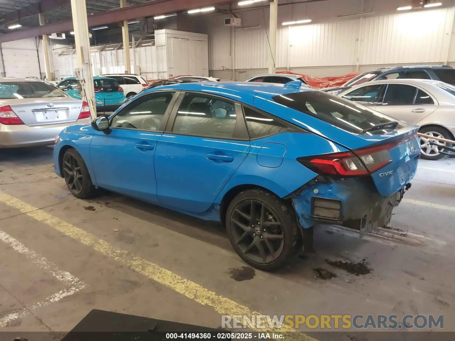 3 Photograph of a damaged car 19XFL2H81PE006415 HONDA CIVIC 2023