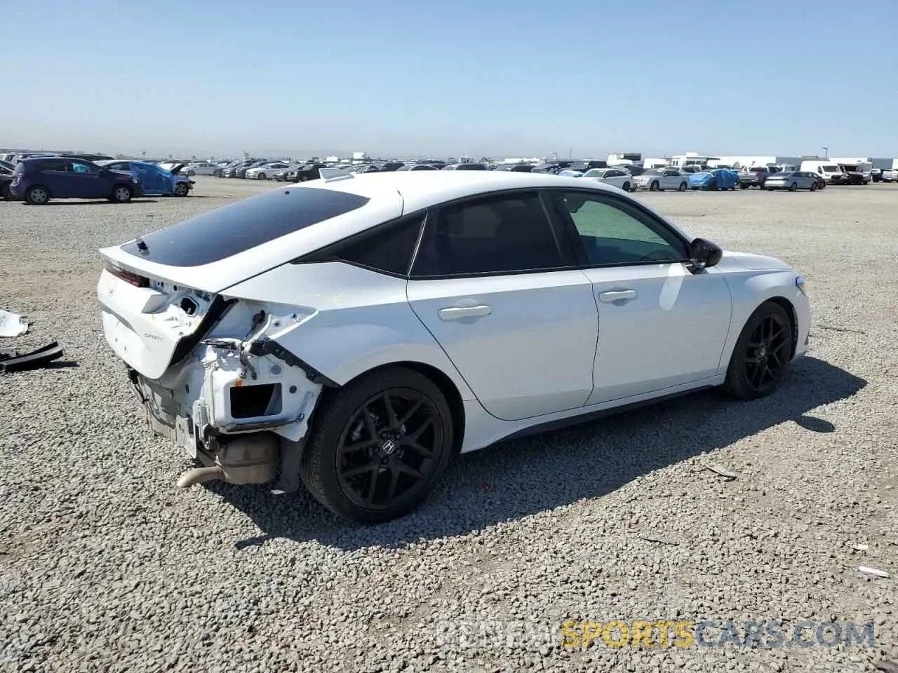 3 Photograph of a damaged car 19XFL2H81PE010979 HONDA CIVIC 2023