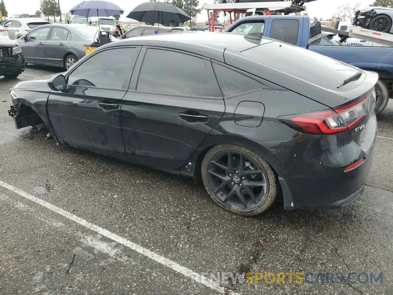 2 Photograph of a damaged car 19XFL2H81PE011310 HONDA CIVIC 2023